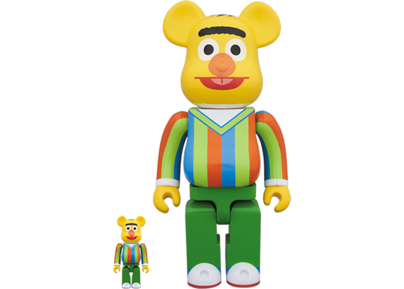 Bearbrick Bert 100% & 400% Set Yellow