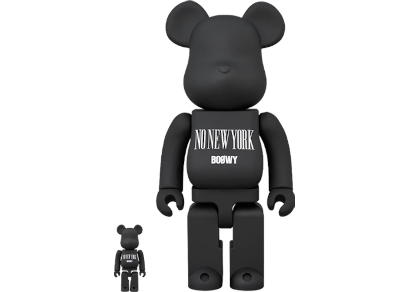 Bearbrick Boowy "No New York" 100% & 400% Set