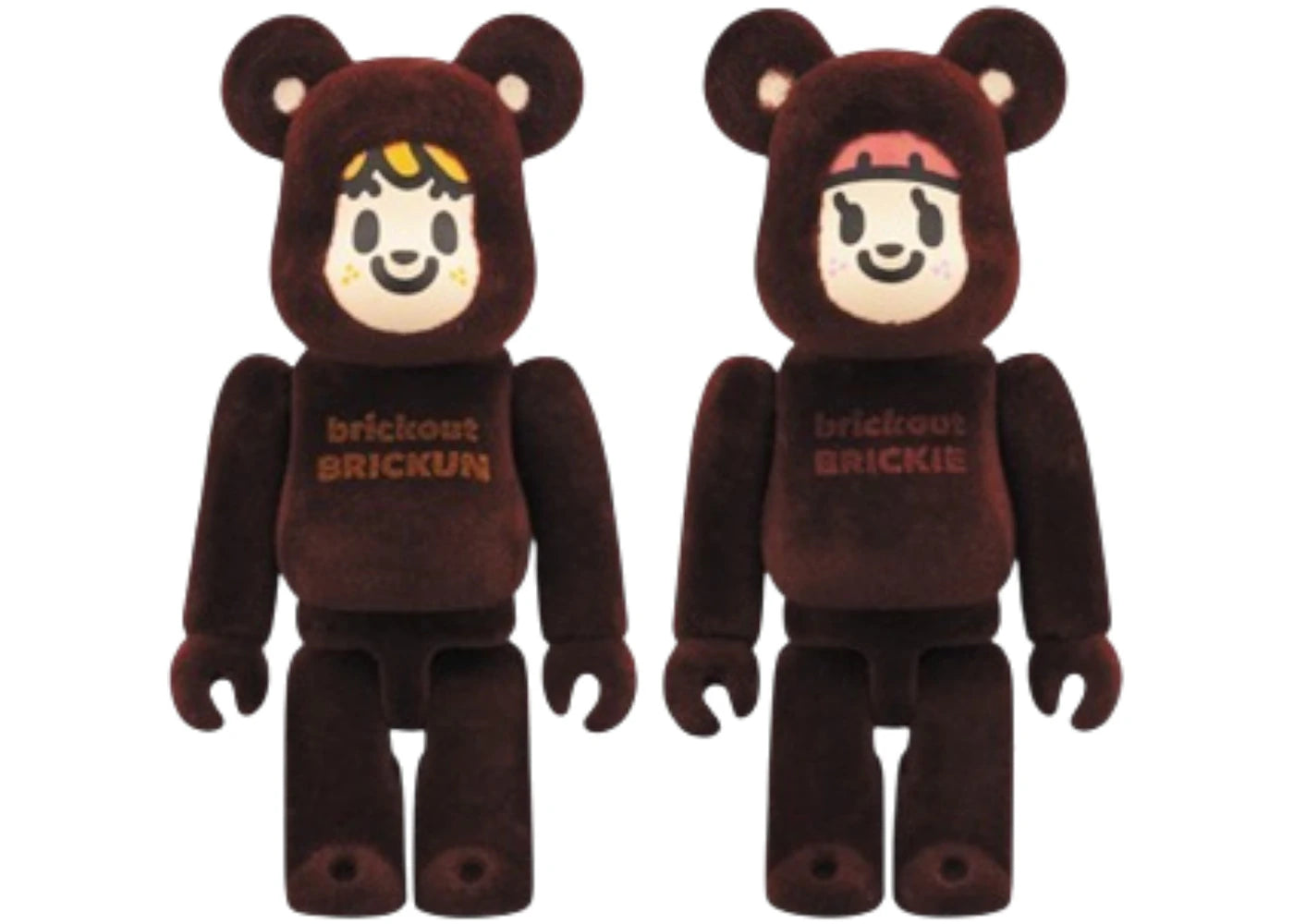 Bearbrick Brickout Brickun & Brickie 01Tarout Special for Openers 2012 100% Set