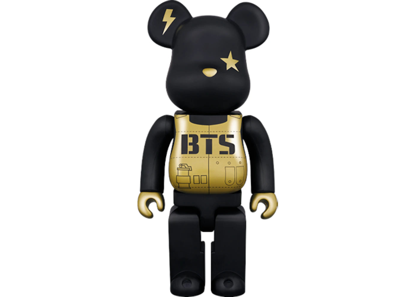 Bearbrick Bulletproof Boy Group 400% Black