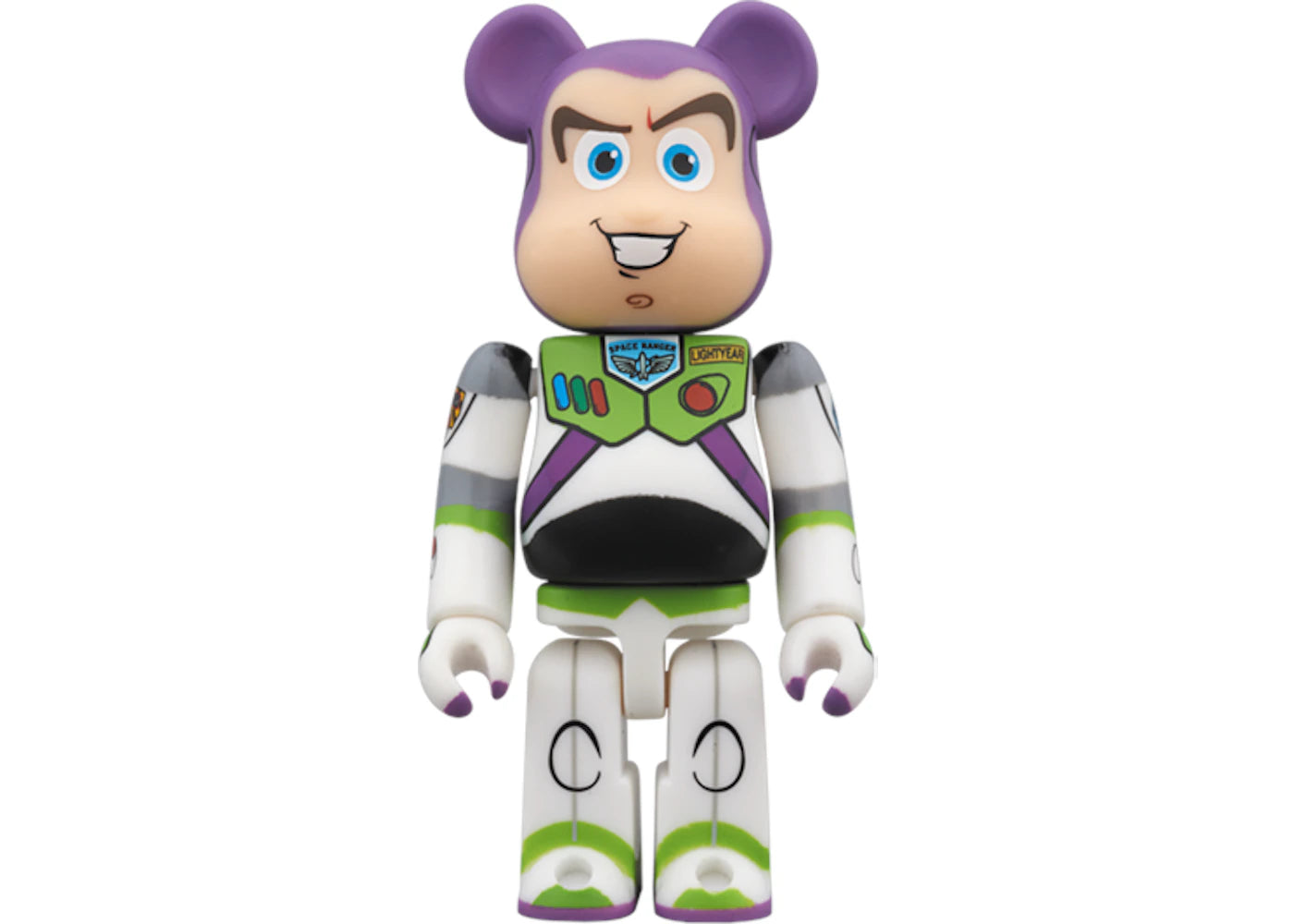 Bearbrick Buzz Lightyear 400% White