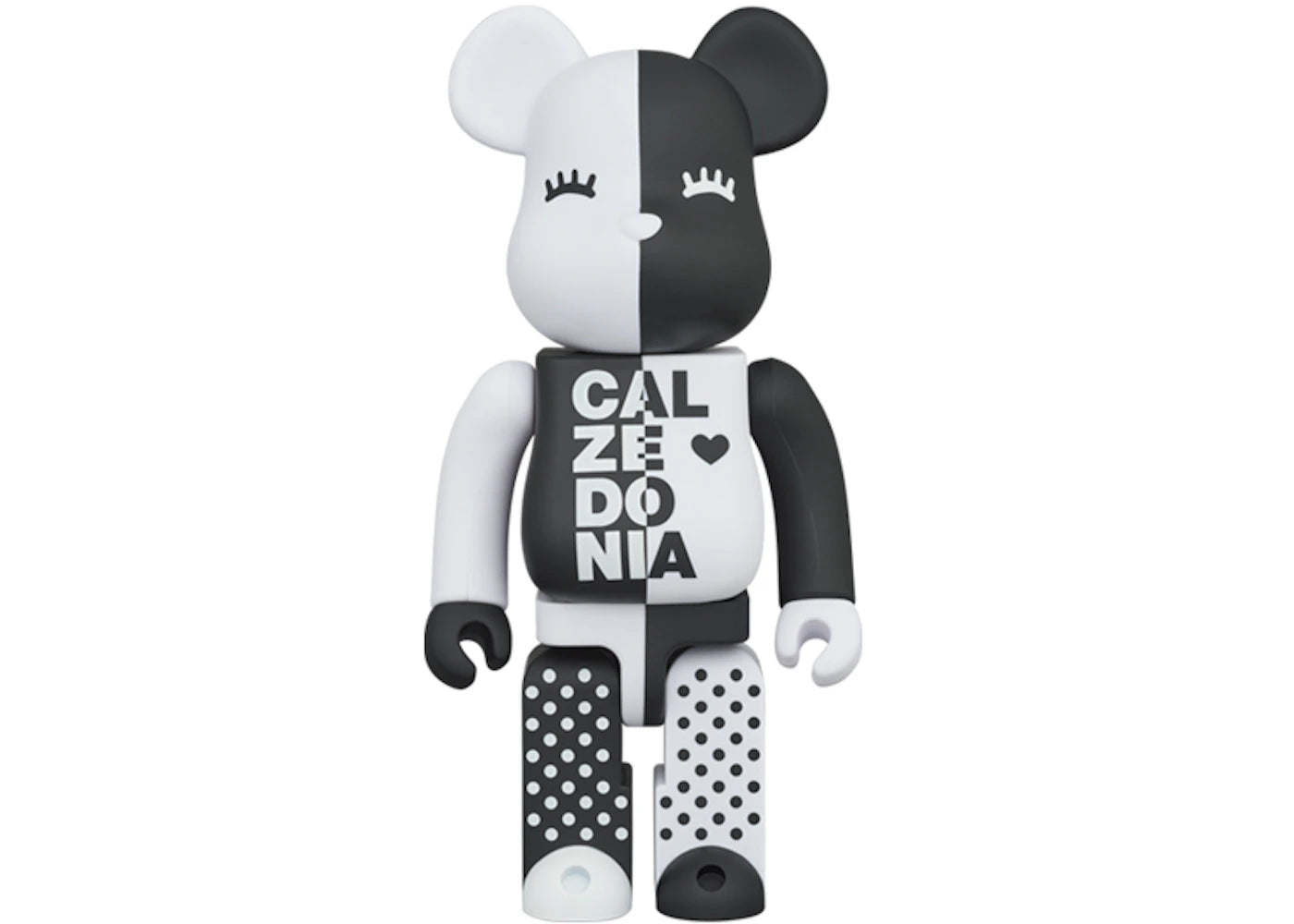 Bearbrick Calzedonia 400% Black/White