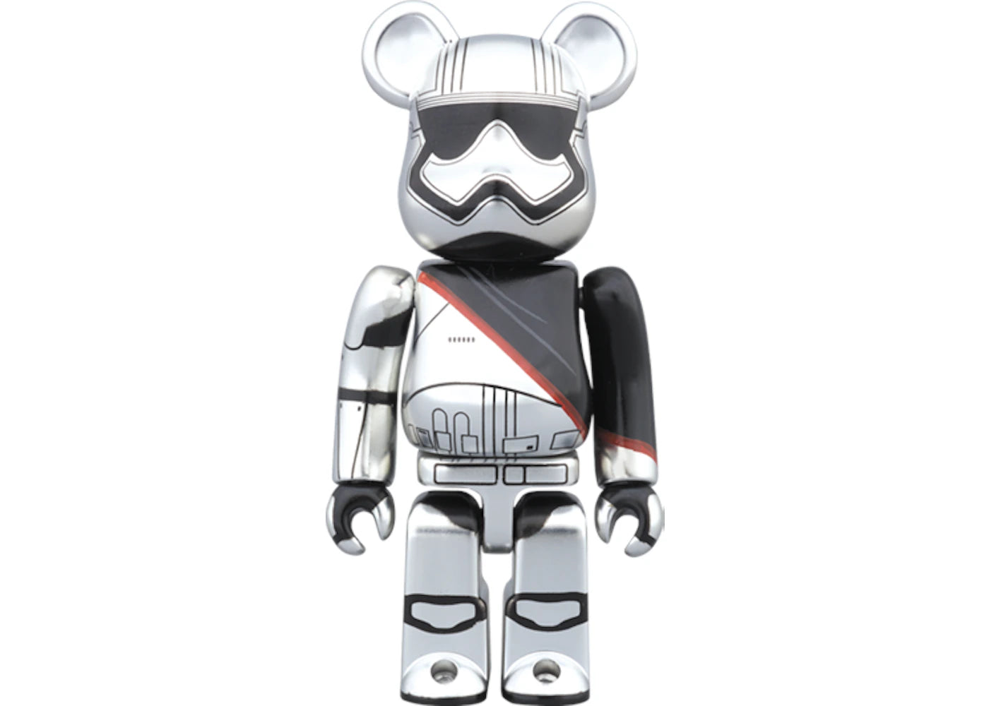 Bearbrick Captain Phasma 100% Chrome