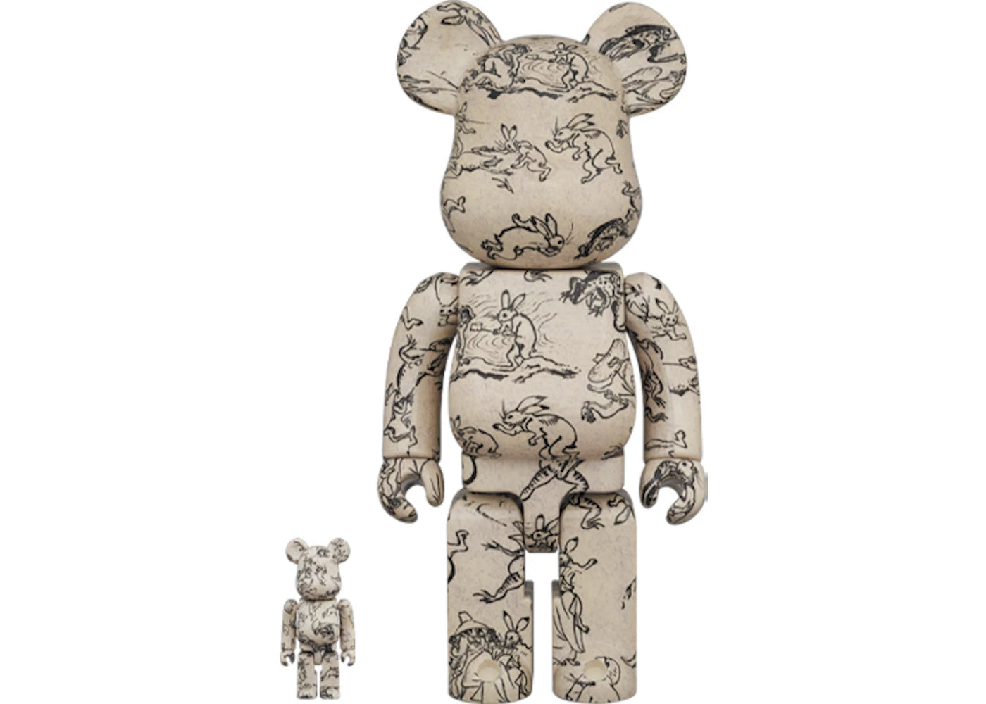 Bearbrick Caricatures of Birds and Beasts 100% & 400%