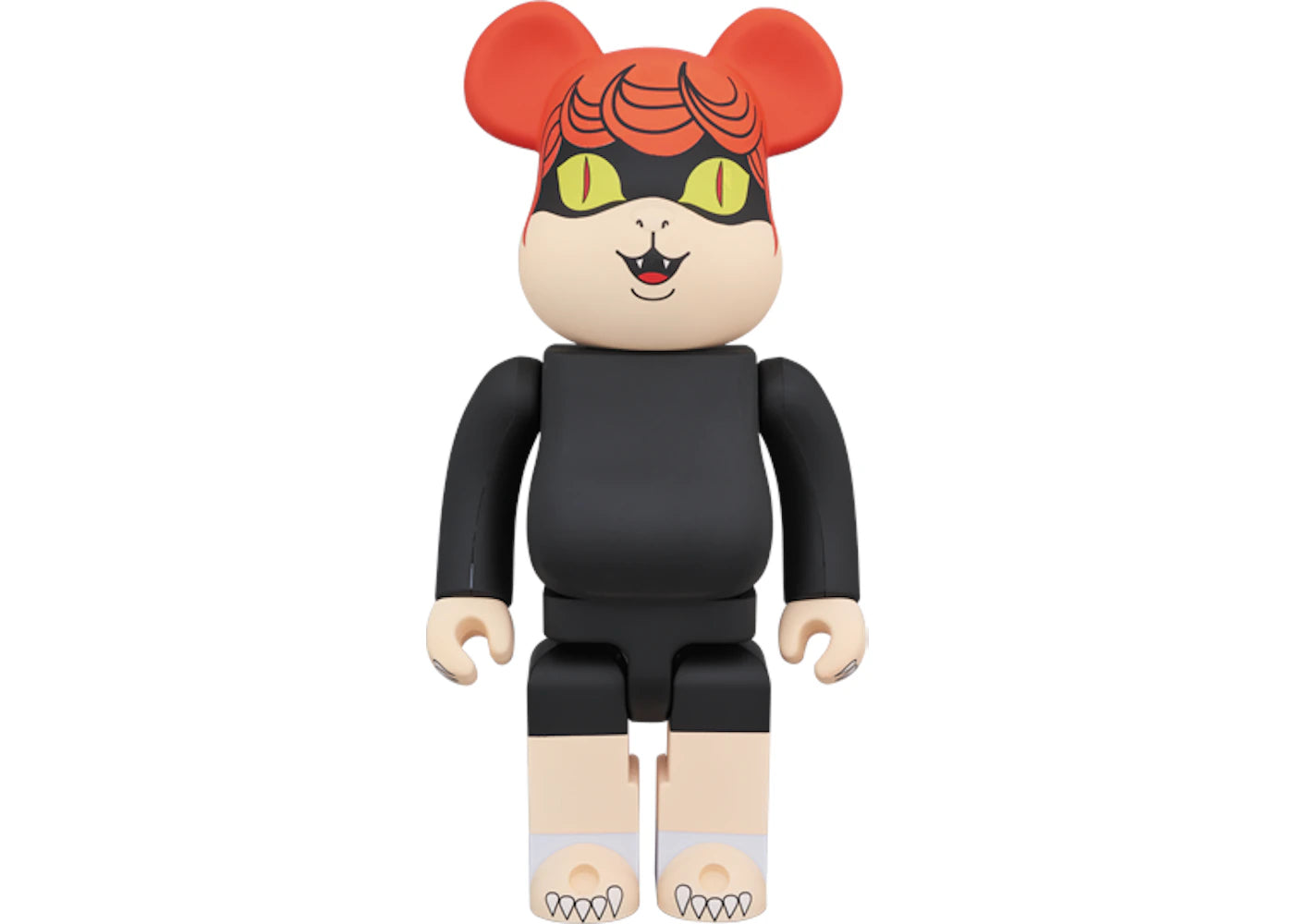 Bearbrick Cat-Eye Prison 400% Black