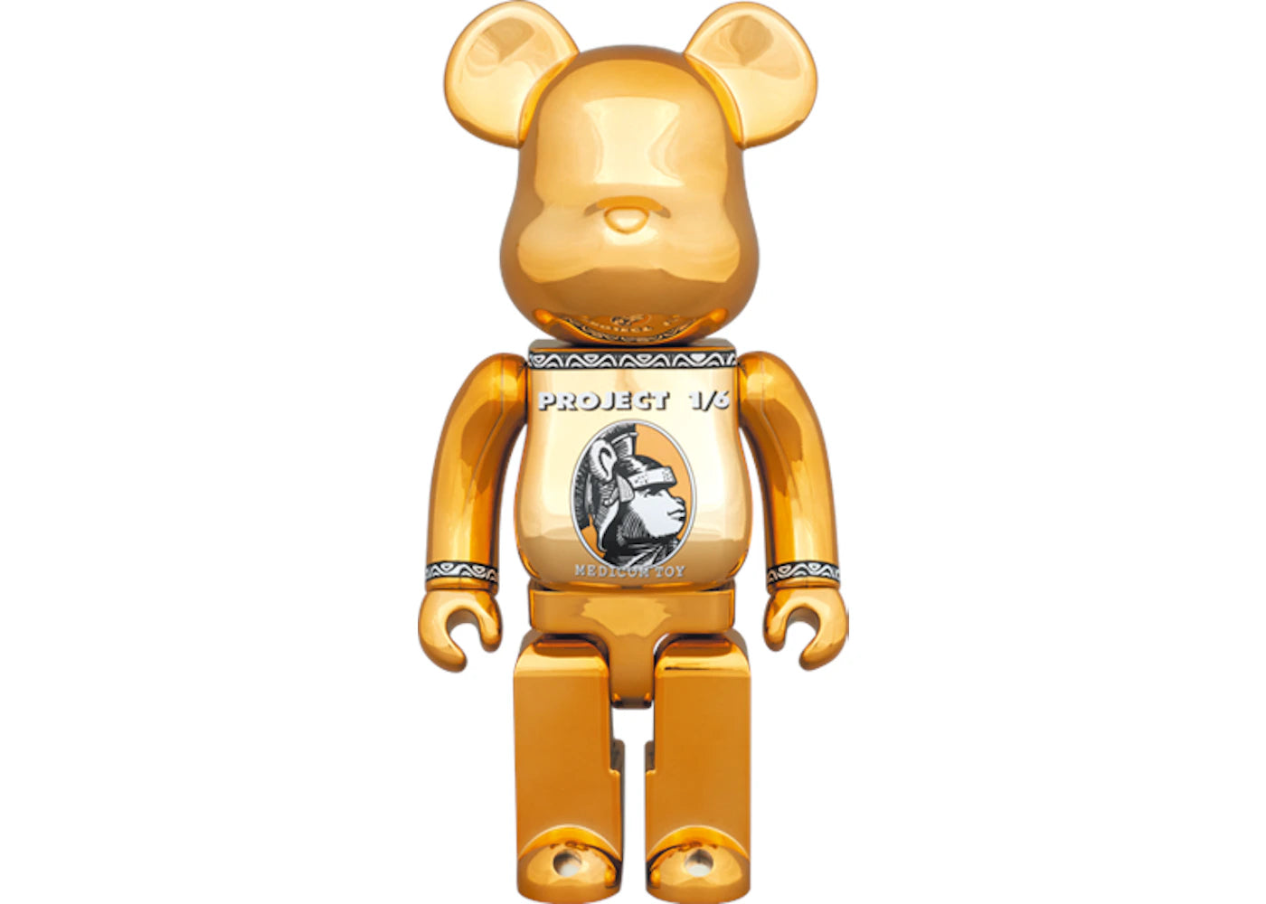 Bearbrick Centurion 400% Gold