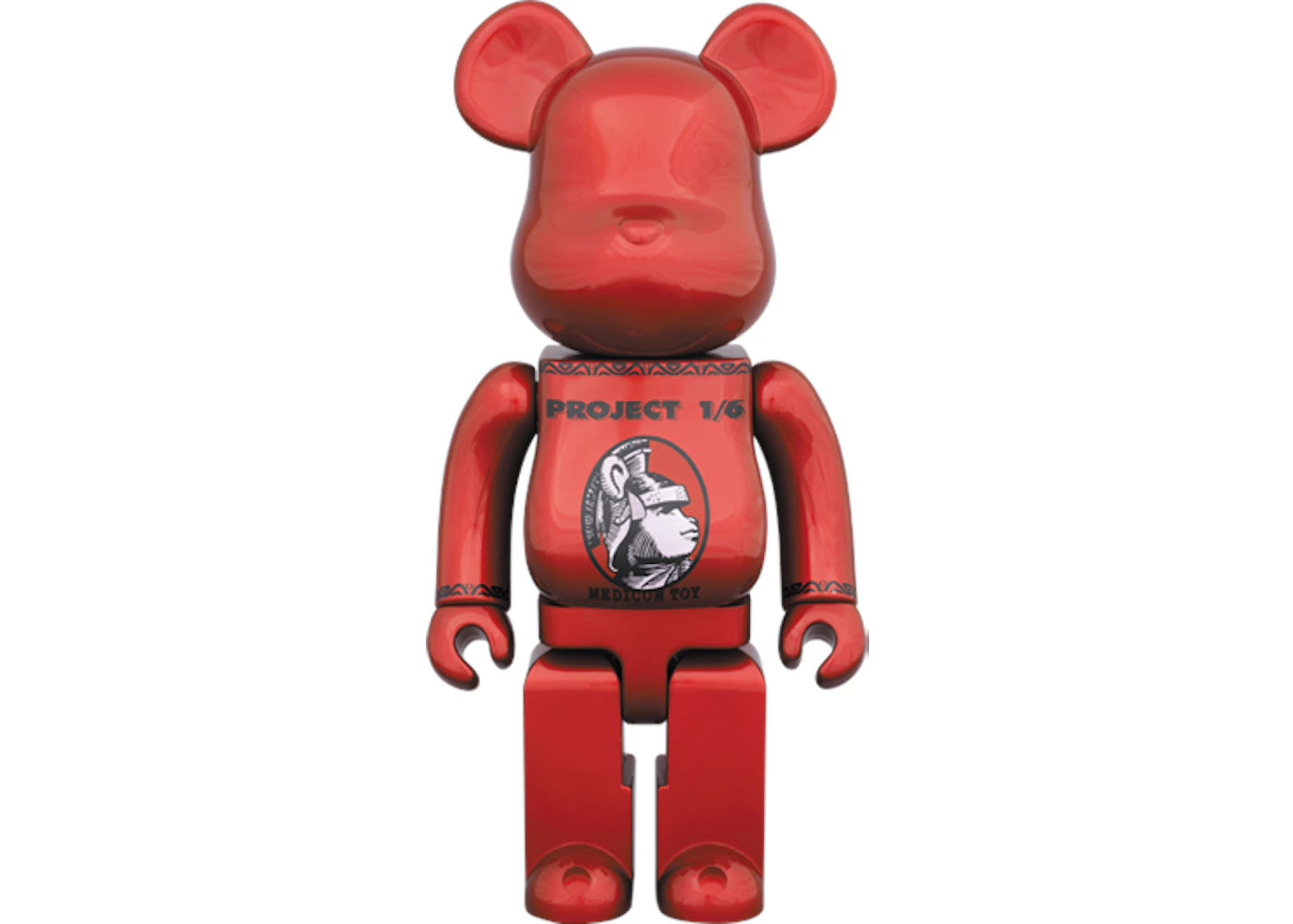 Bearbrick Centurion 400% Red