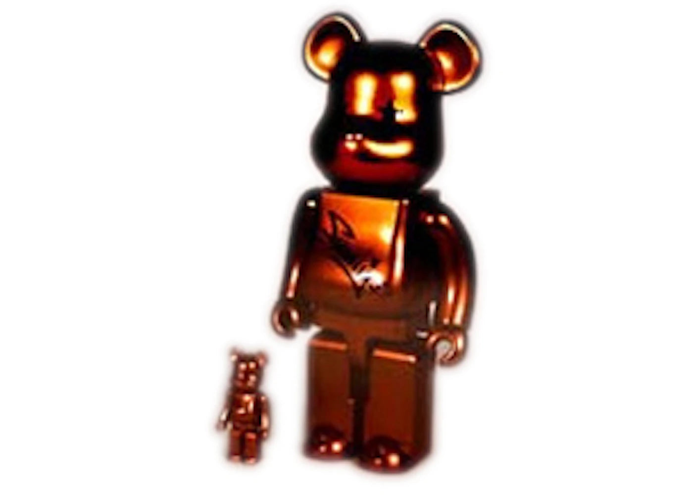 Bearbrick Character Expo Limited Fujii Fumiya Design 100% & 400% Set Gold