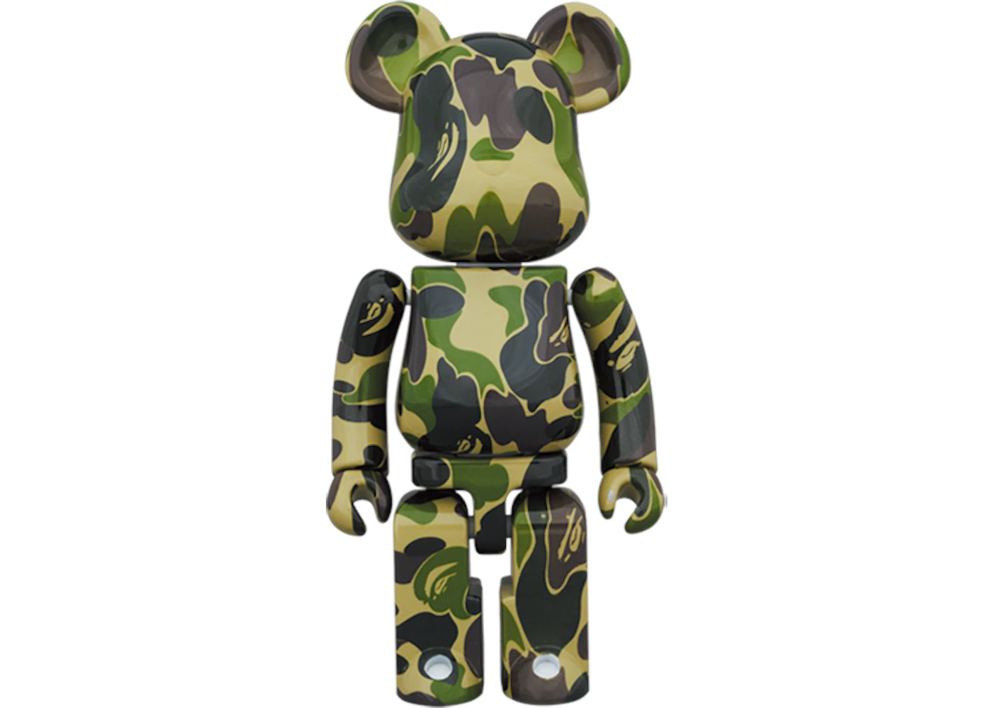 Bearbrick Chogokin ABC CAMO 200% Green