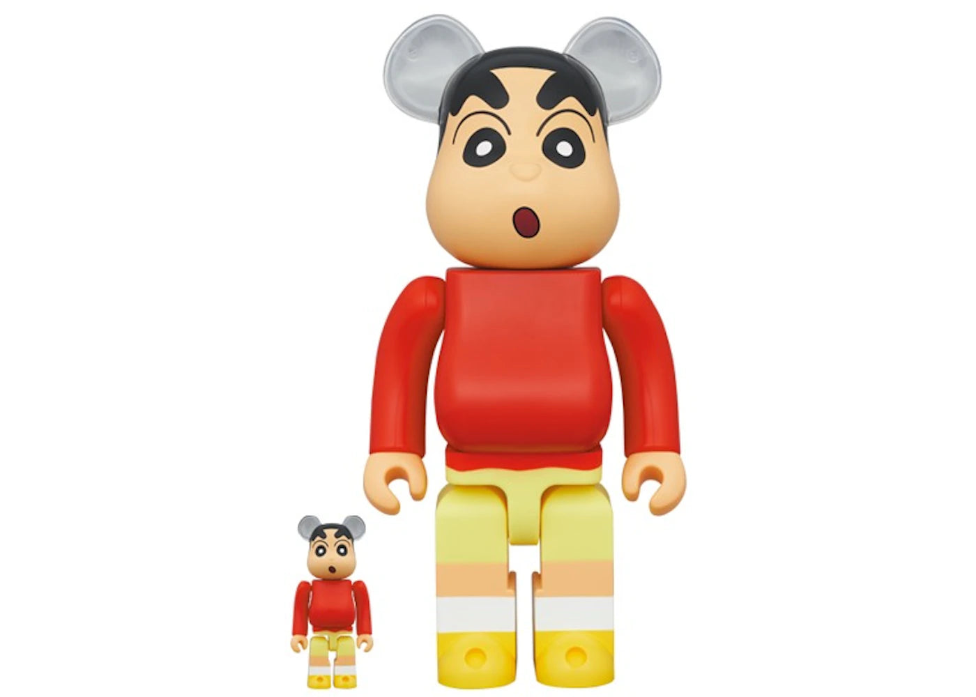 Bearbrick Crayon Shin-Chan 100% & 400% Set