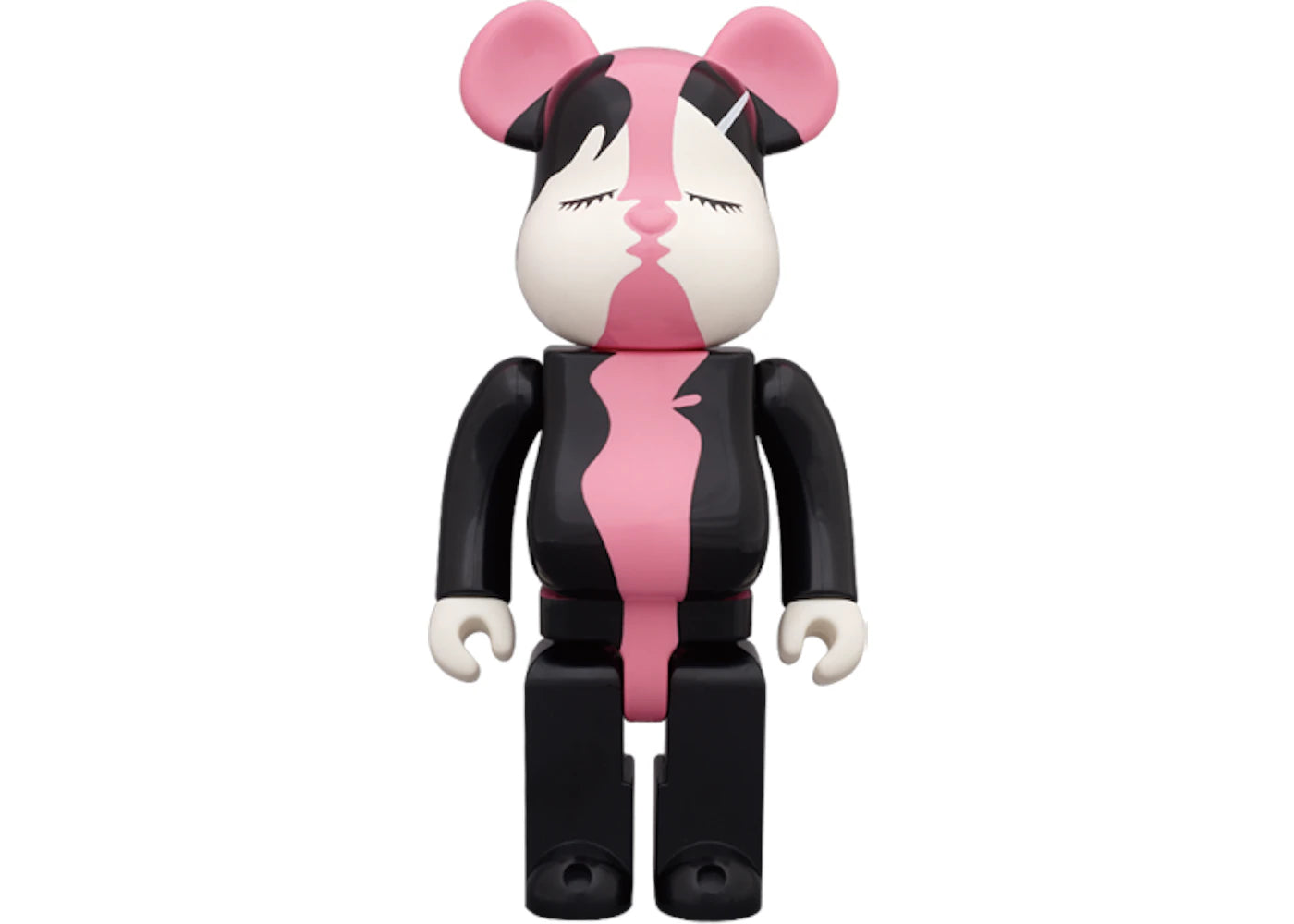 Bearbrick Cute Kiss 400% Black