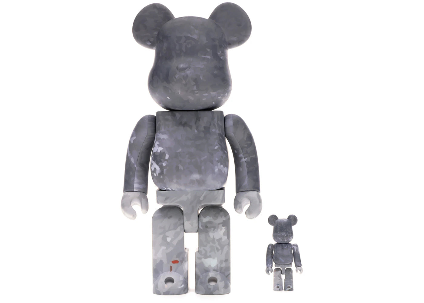 Bearbrick DSPTCH 100% & 400% Set Grey