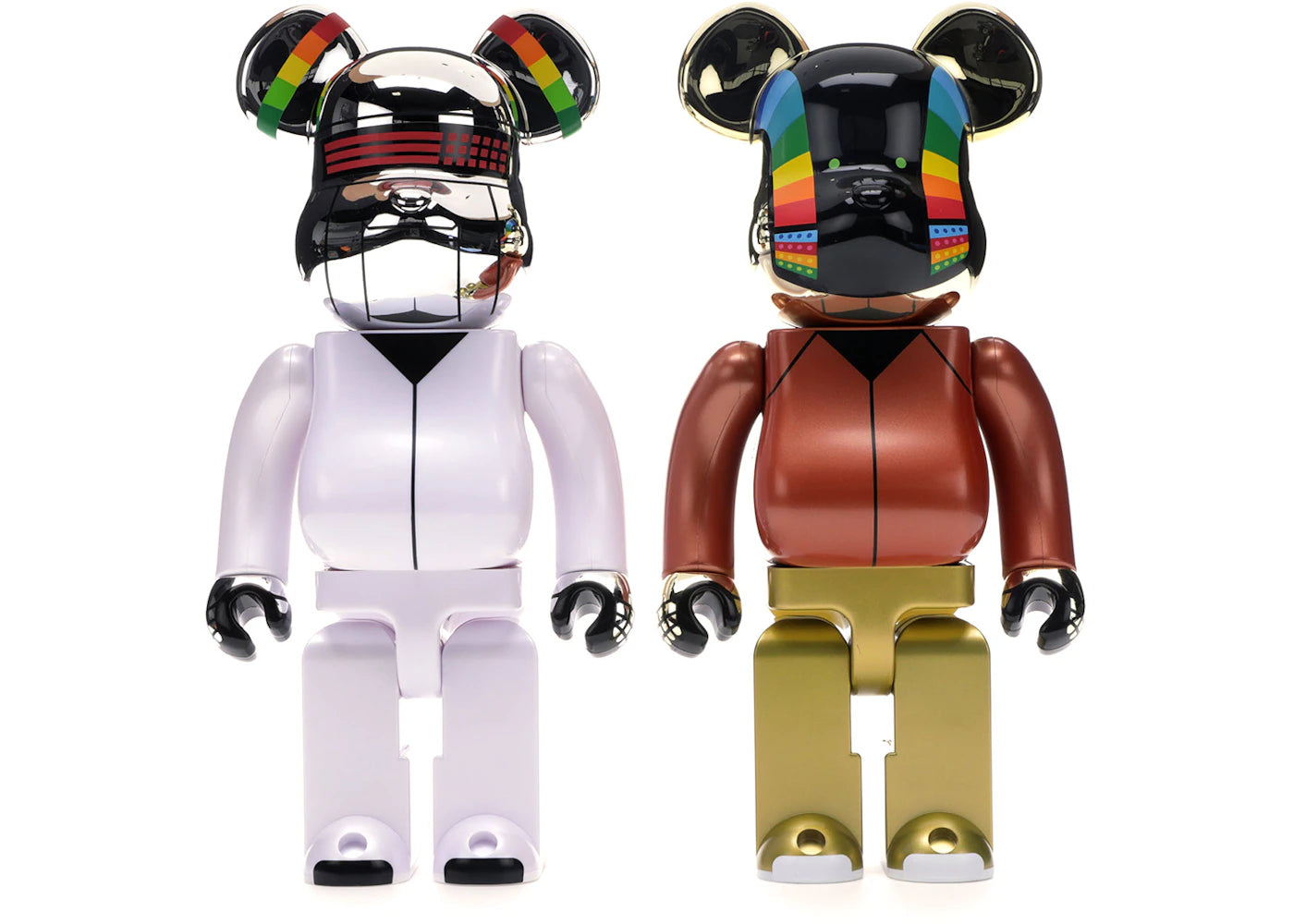 Bearbrick Daft Punk (Discovery Ver.) 2 pack 400% Multi