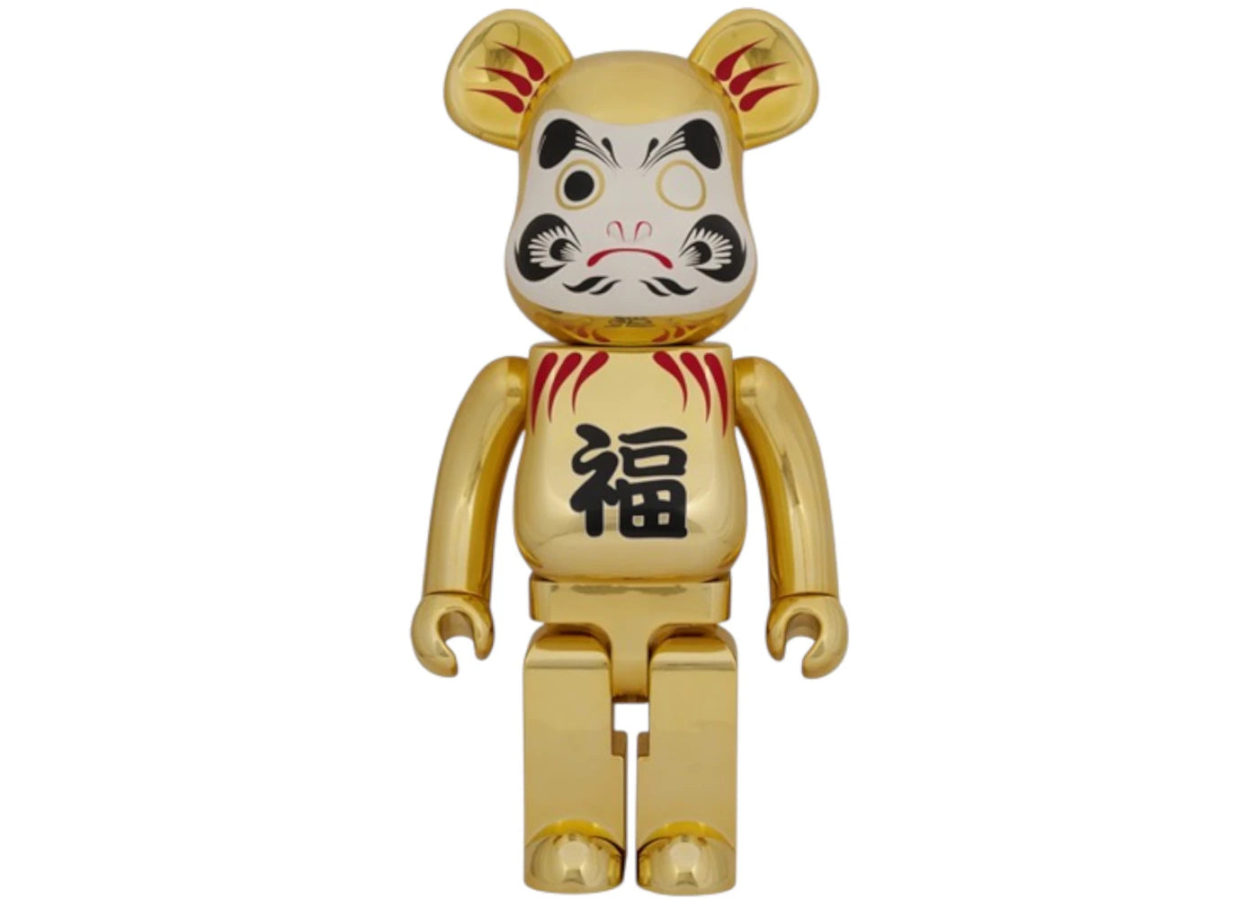 Bearbrick Daruma Gold Plated 1000%