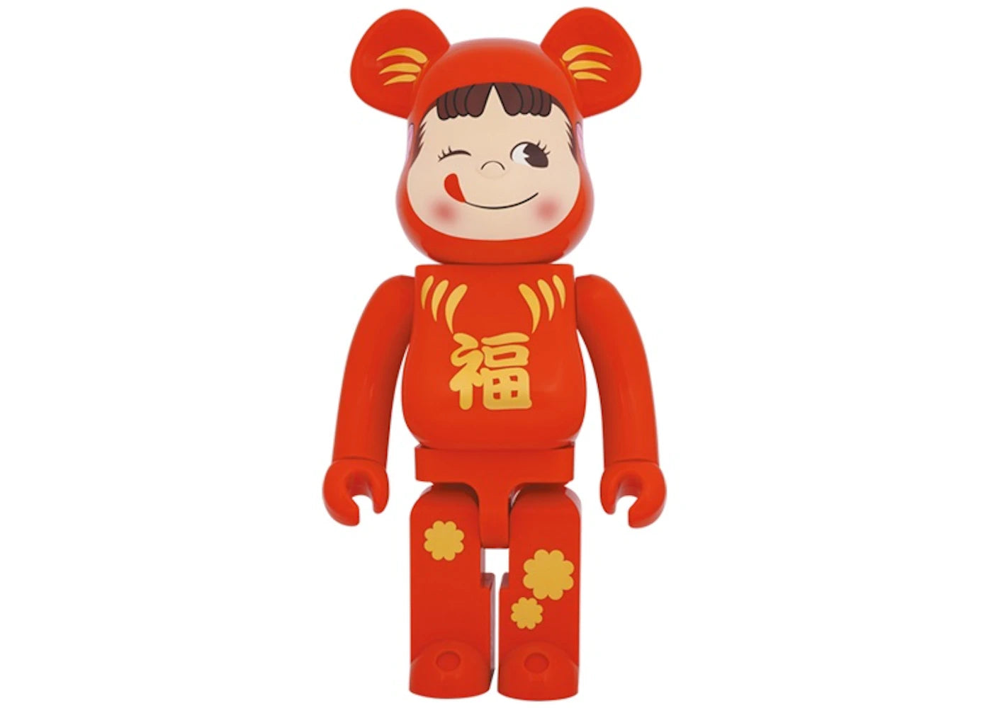 Bearbrick Daruma Peko-chan 1000% Red