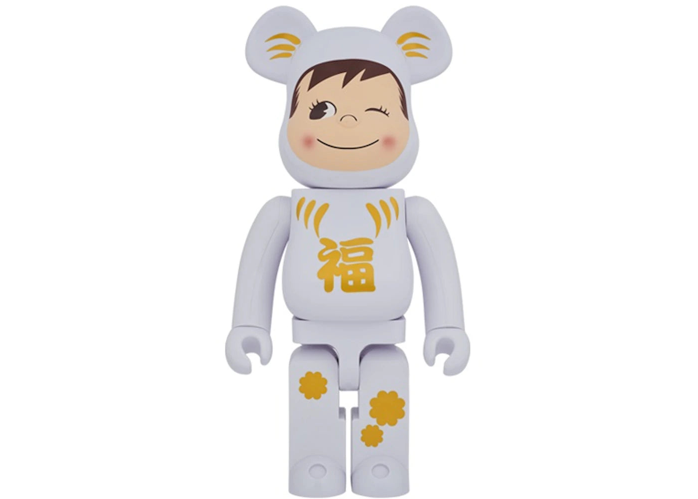 Bearbrick Daruma Poco-chan 1000% White