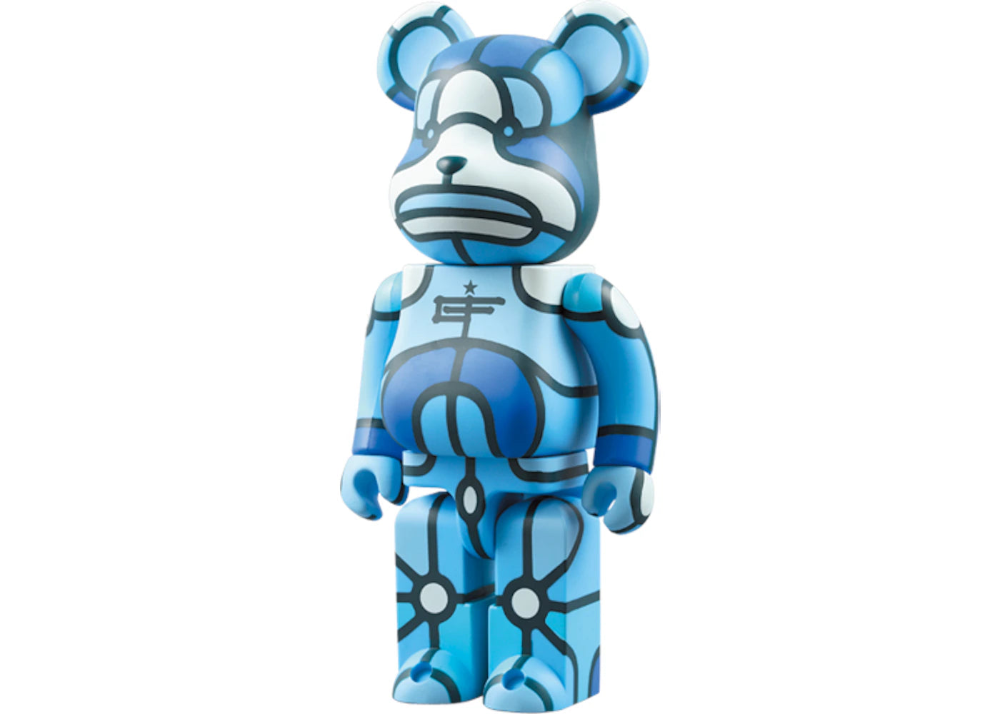 Bearbrick David Flores 100% & 400% Set Blue