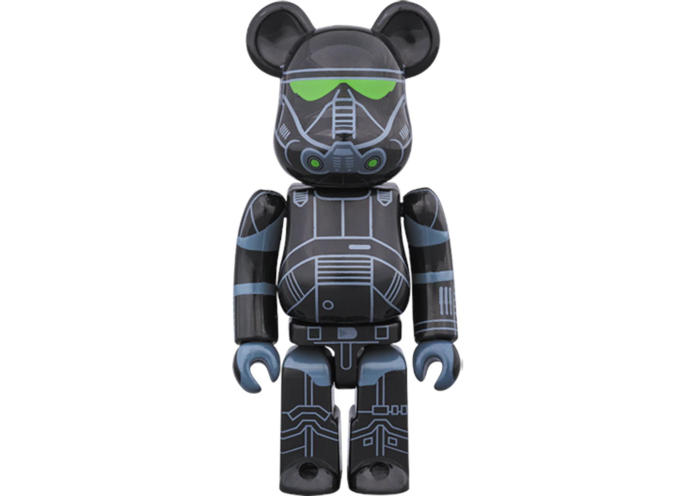 Bearbrick Death Trooper 100% Black