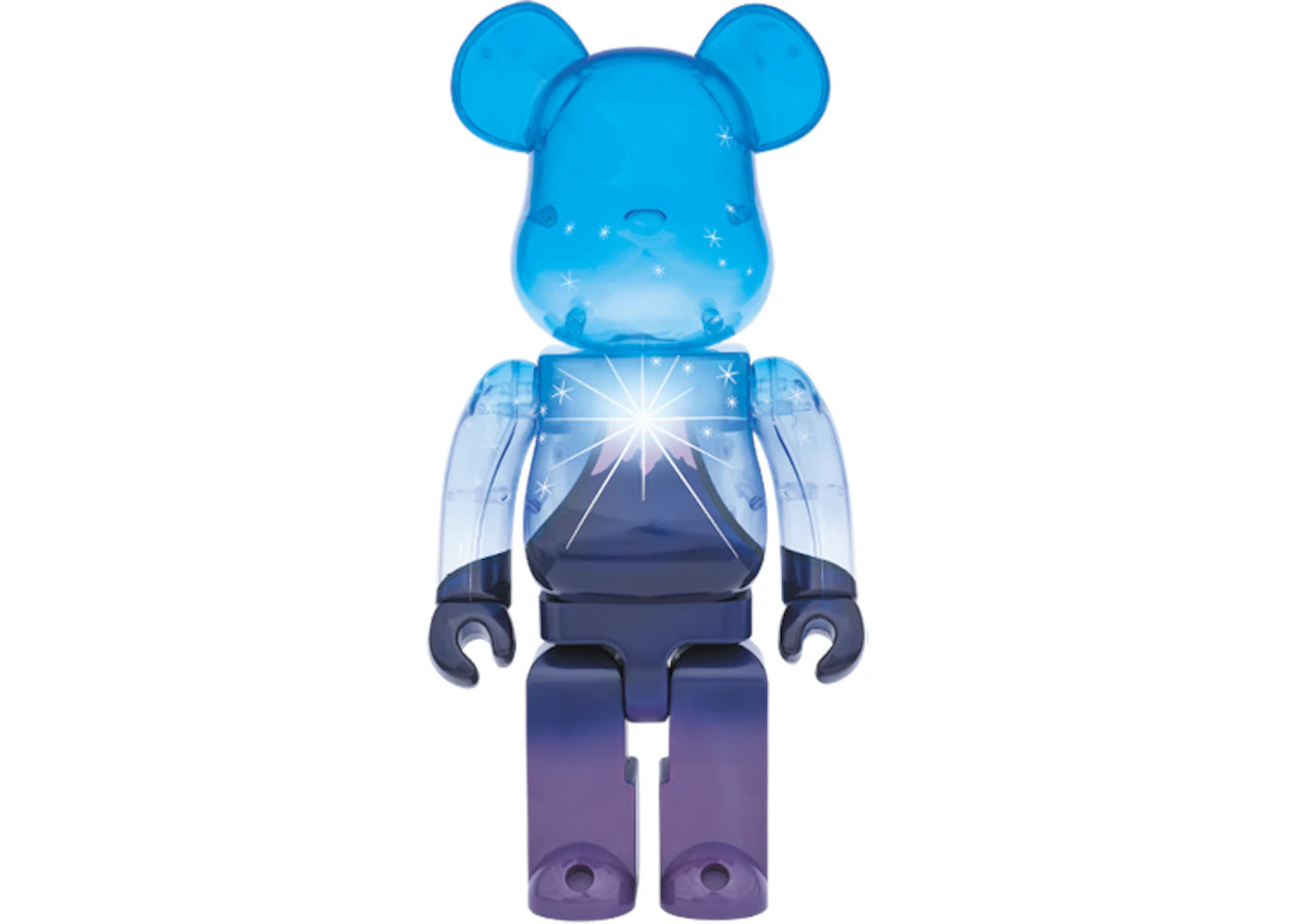 Bearbrick Diamond Fuji 400% Blue