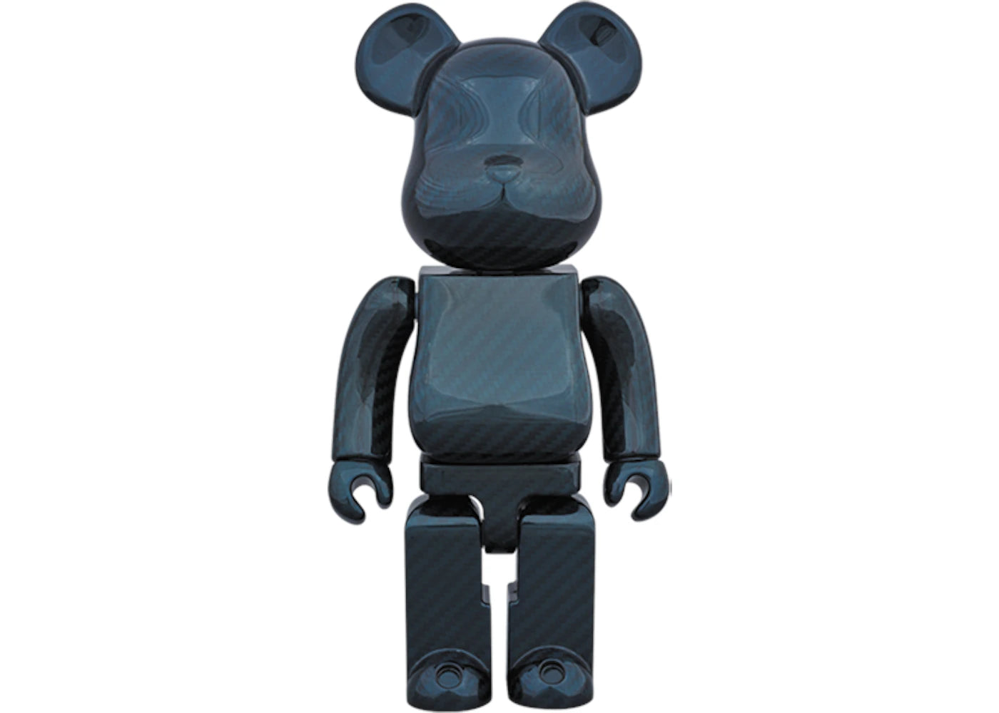 Bearbrick Dry Carbon 400% Blue