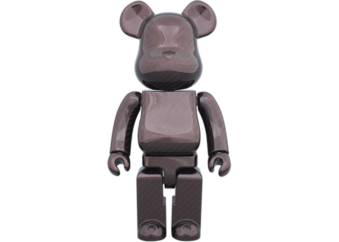 Bearbrick Dry Carbon 400% Red