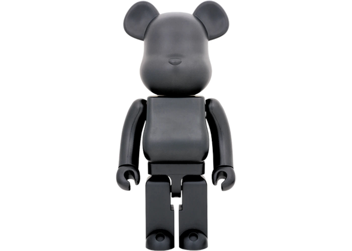 Bearbrick Dry Carbon Plain Weave 1000% Black