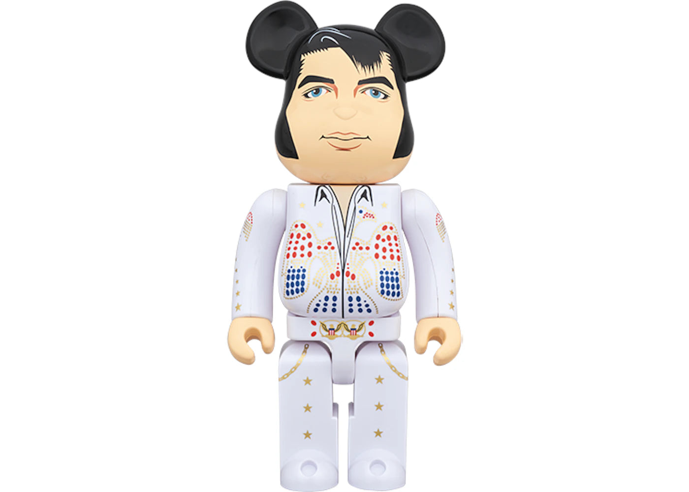 Bearbrick Elvis Presley 1000% White