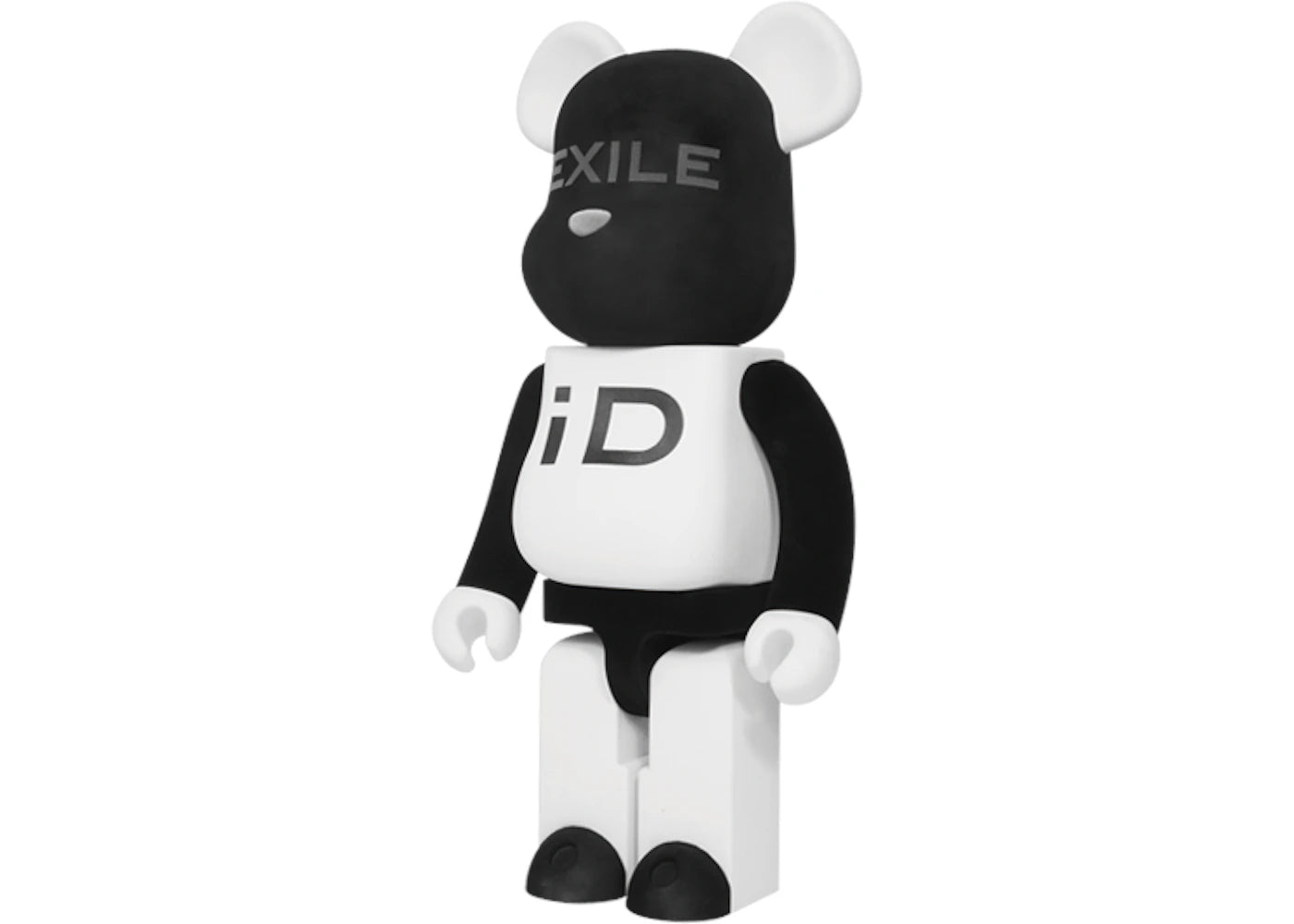 Bearbrick Exile iD 1000% Black/White