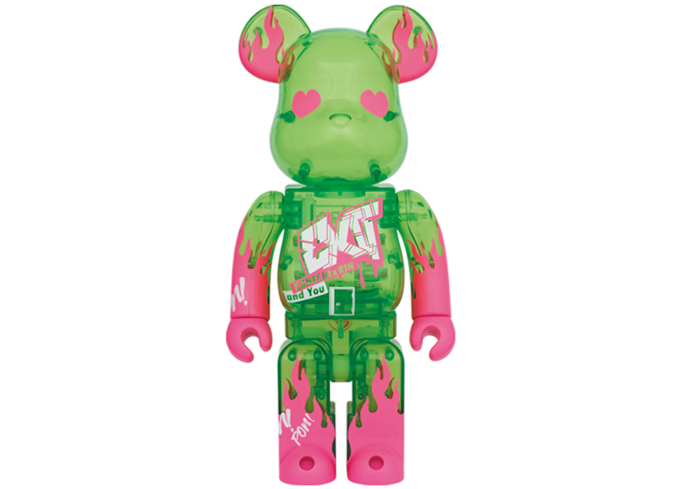 Bearbrick Exit 400% Green