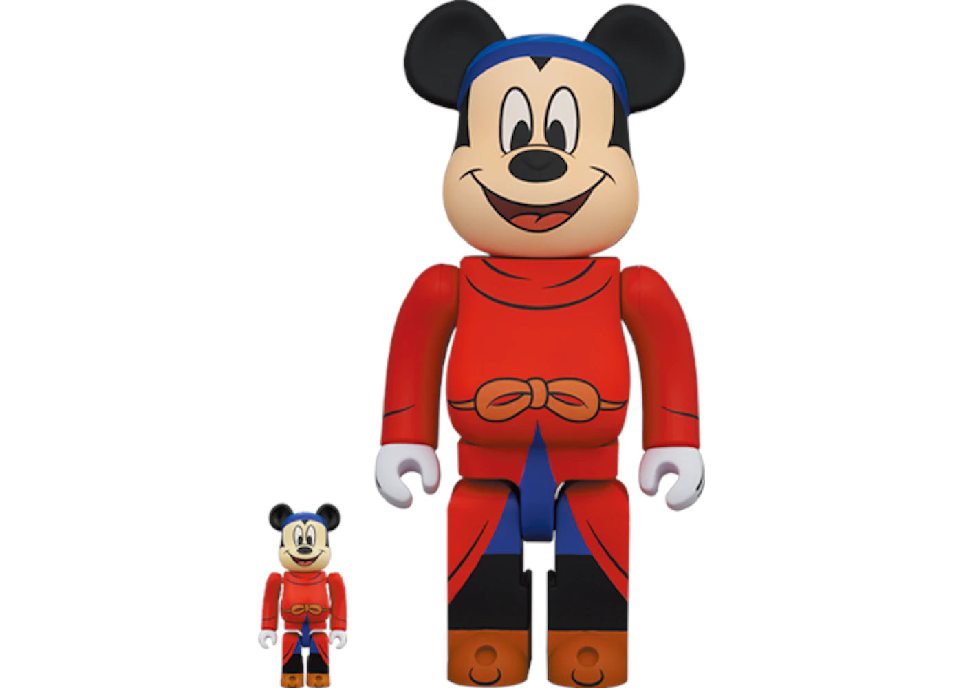 Bearbrick Fantasia Mickey 100% & 400% Set