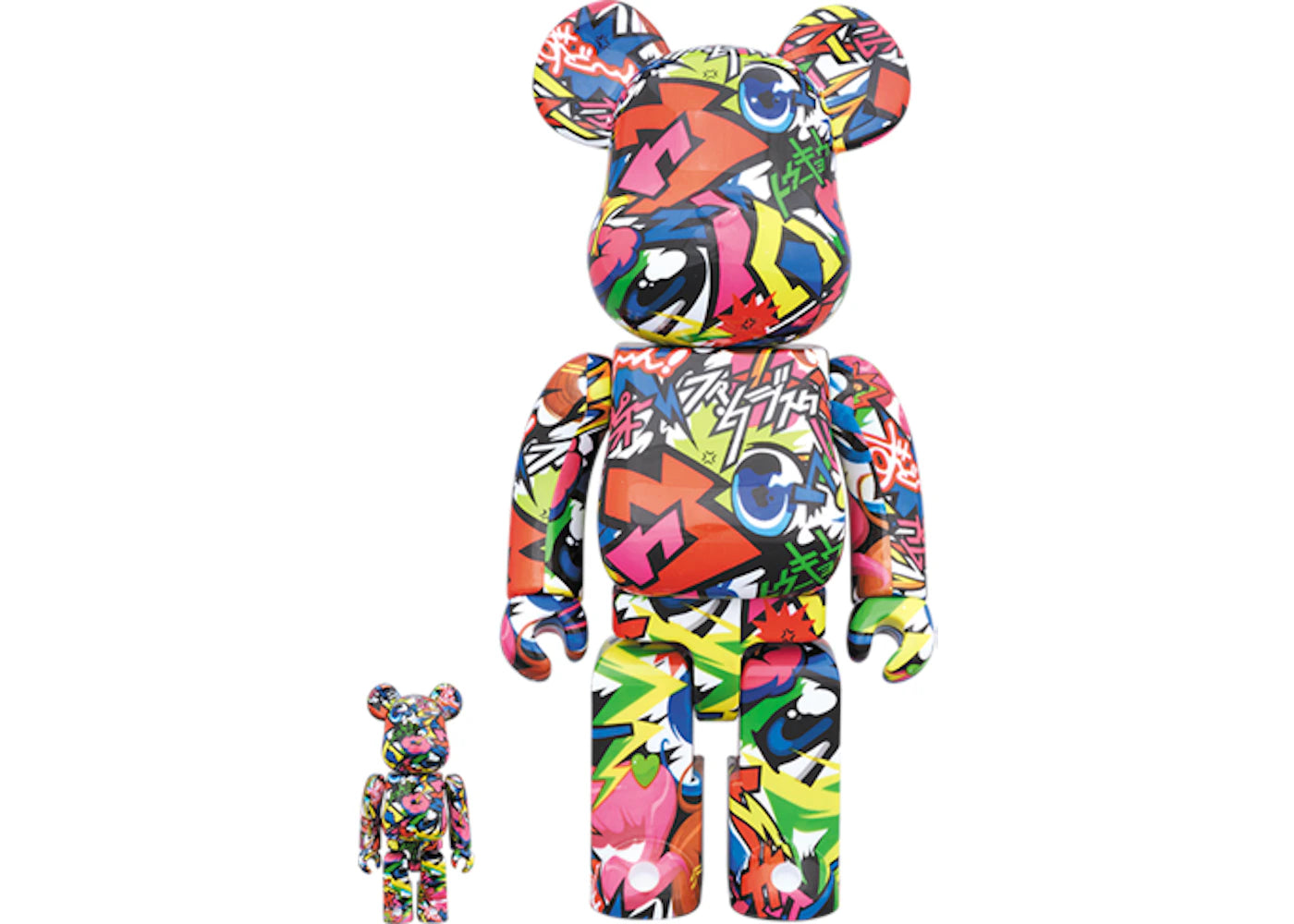 Bearbrick Fantasista Utamaro (From R4G) 100% & 400% Multi