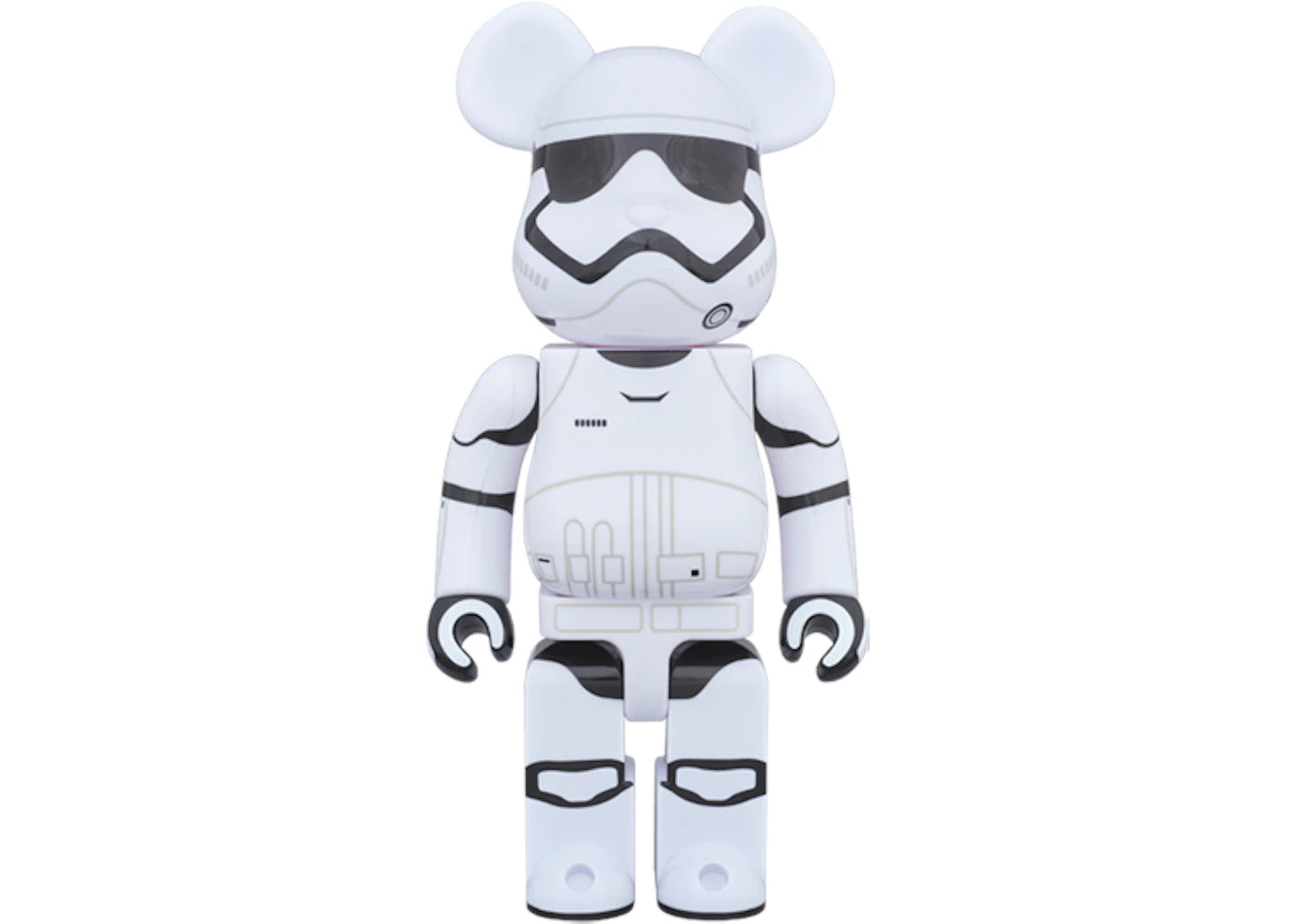 Bearbrick First Order Stormtrooper 400% White