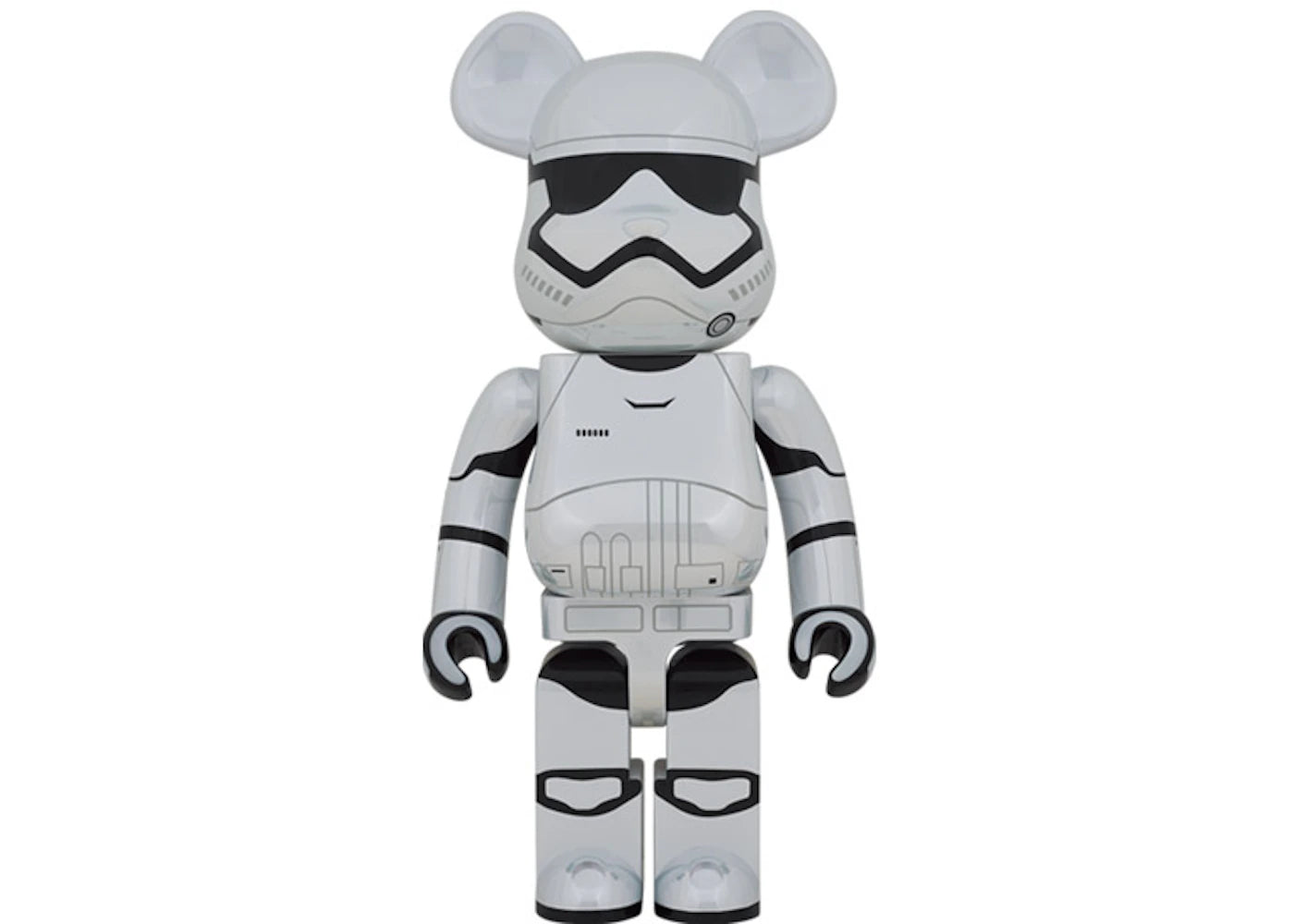 Bearbrick First Order Stormtrooper (The Force Awakens Ver.) 1000% Chrome Ver.