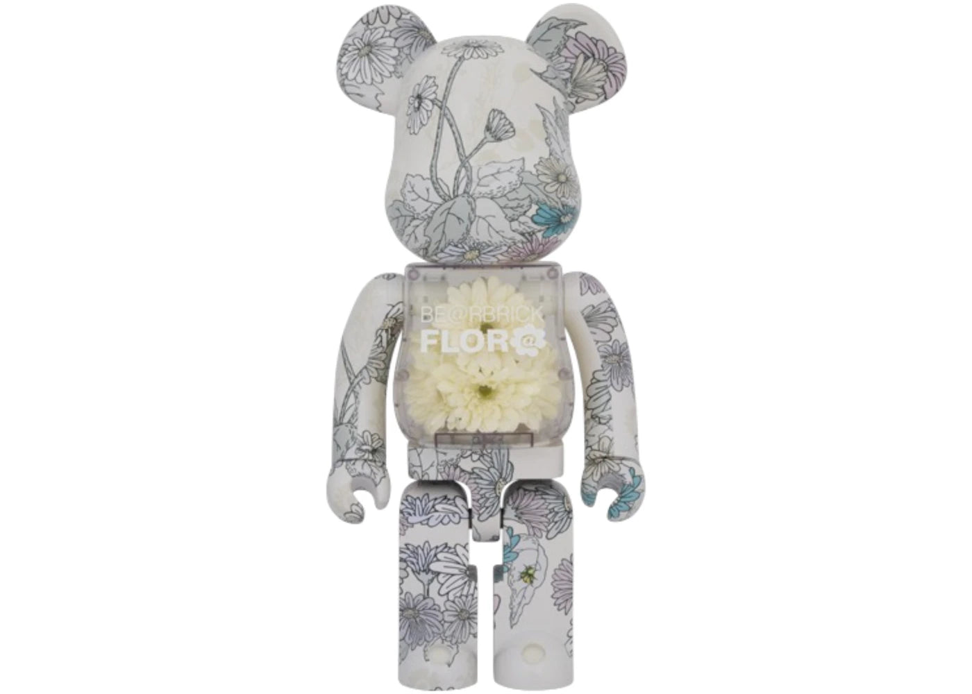 Bearbrick Flor@ Gerbera 1000%