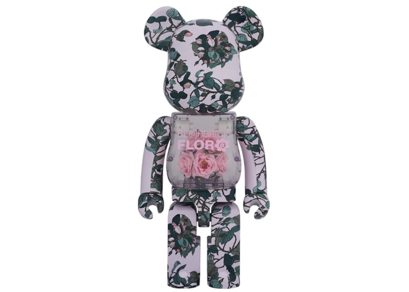 Bearbrick Flor@ Pink Rose 1000%