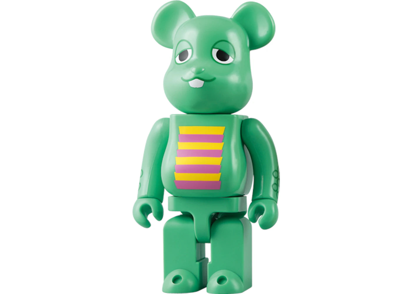 Bearbrick Gachapin & Mook (2 Pack) 400% Multi