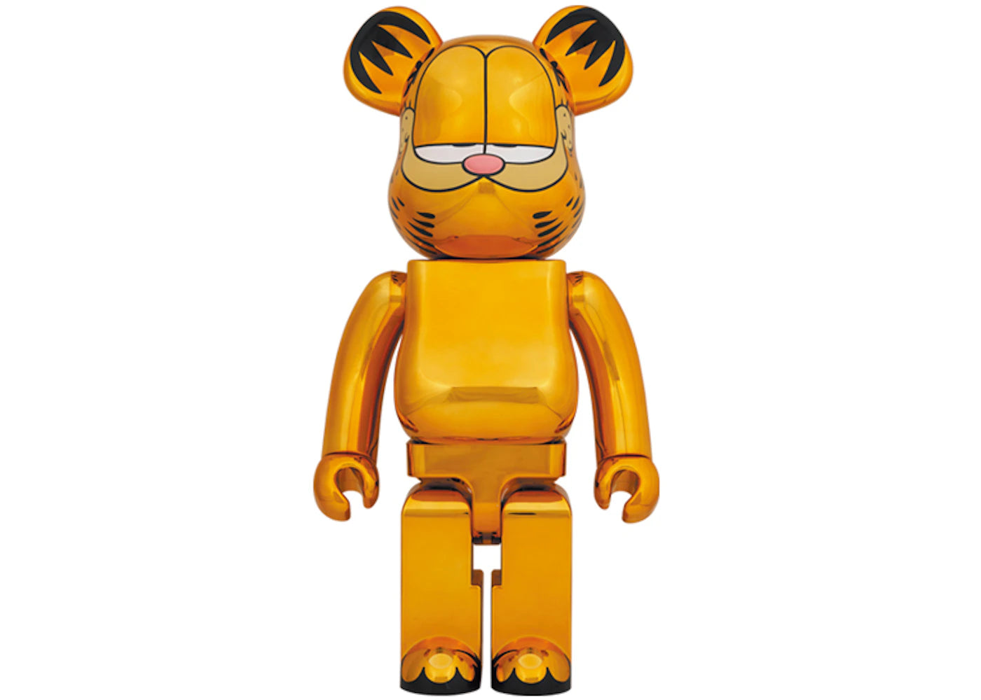 Bearbrick Garfield 1000% Gold Chrome Ver.