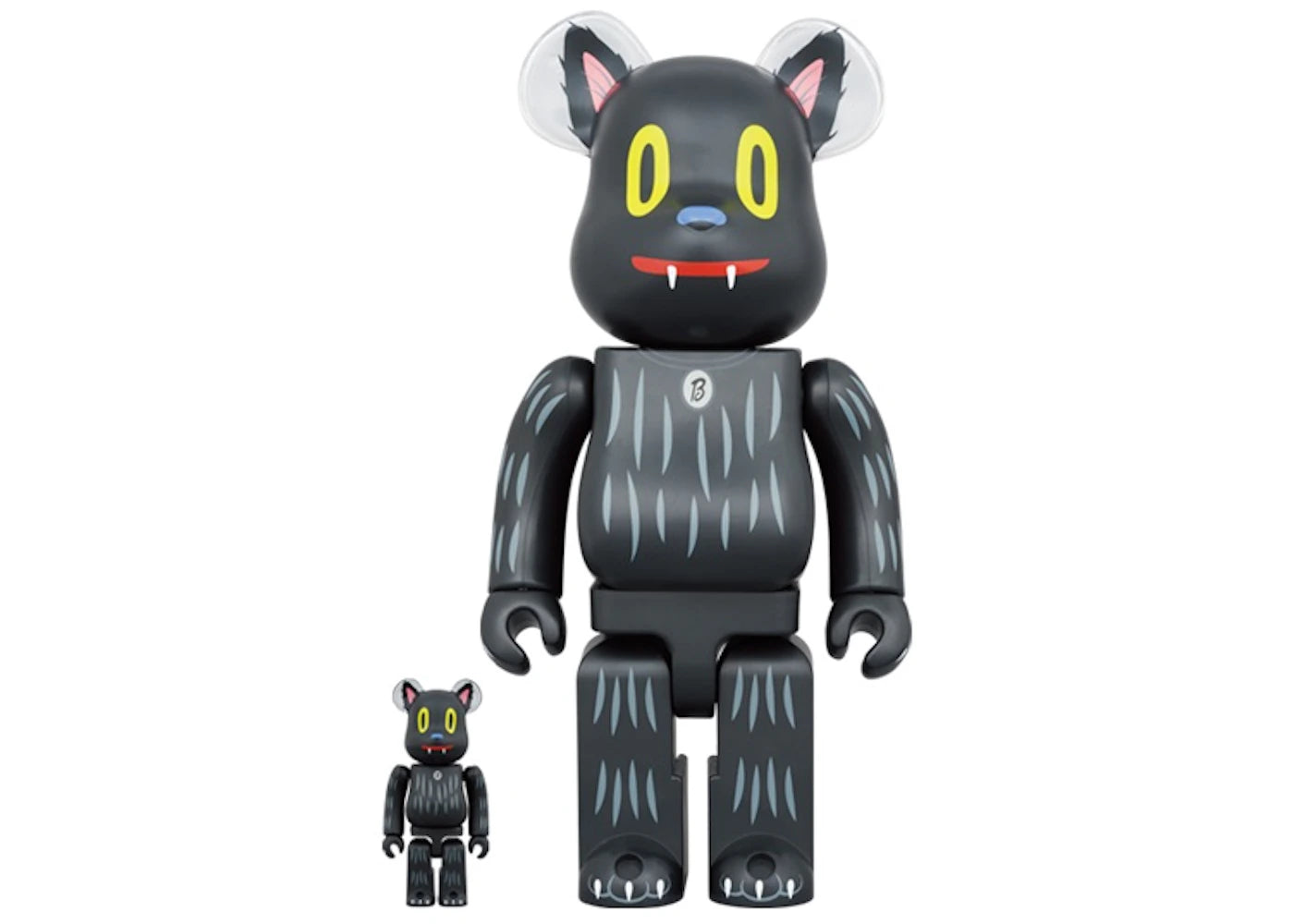 Bearbrick Gary Baseman (Blackie the Cat) (2G Exclusive) 100% & 400% Set