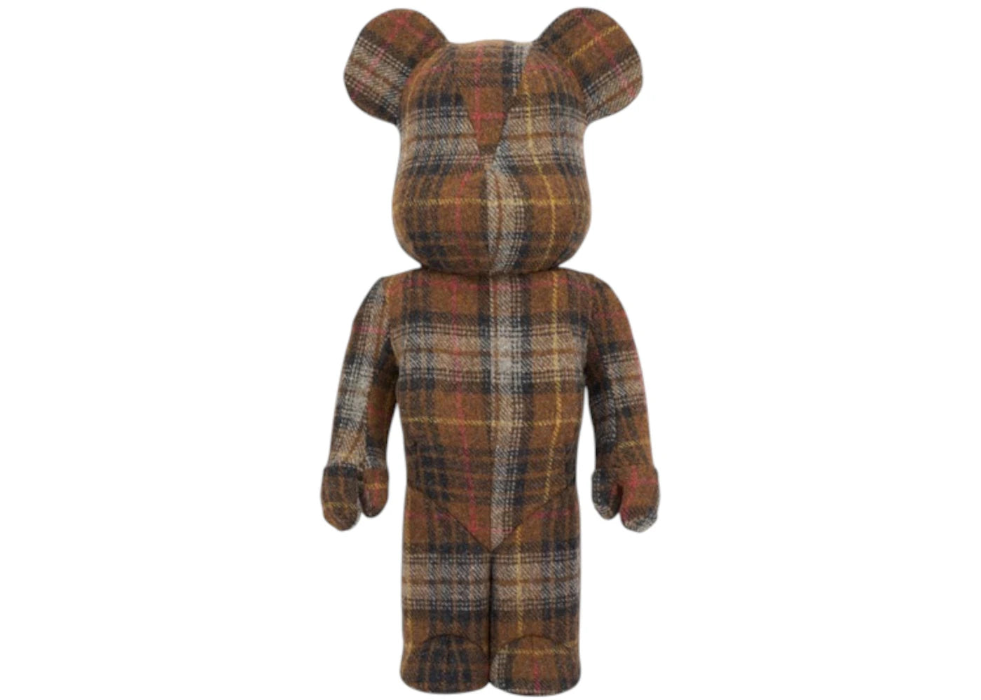 Bearbrick Harris Tweed Hebrides Brown 1000%