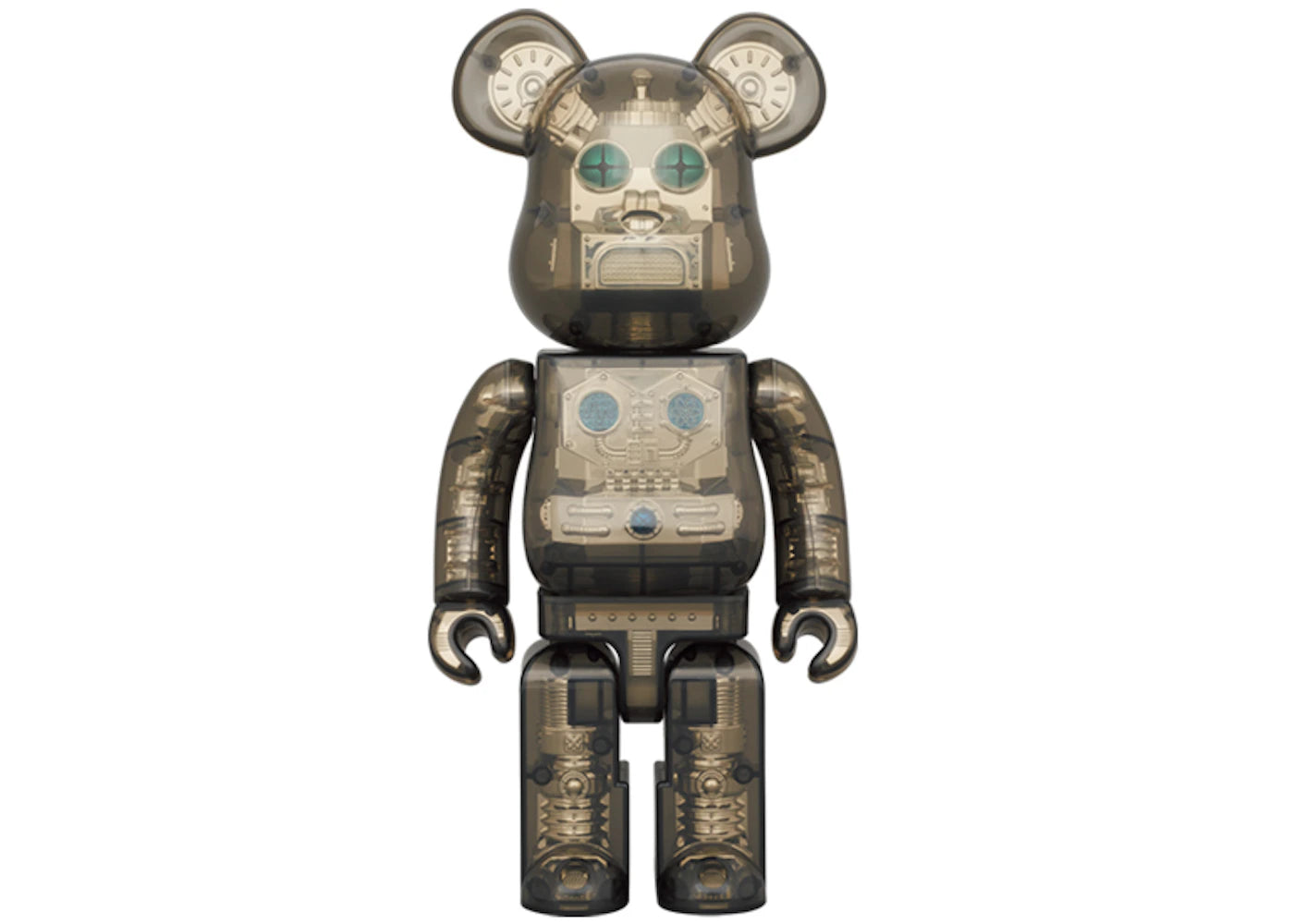 Bearbrick HxS (HIROTA SAIGANSHO) 400% Clear Black