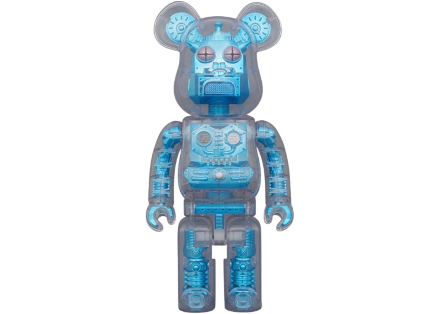 Bearbrick HxS (Hirota Saigansho) 400% Metallic Blue