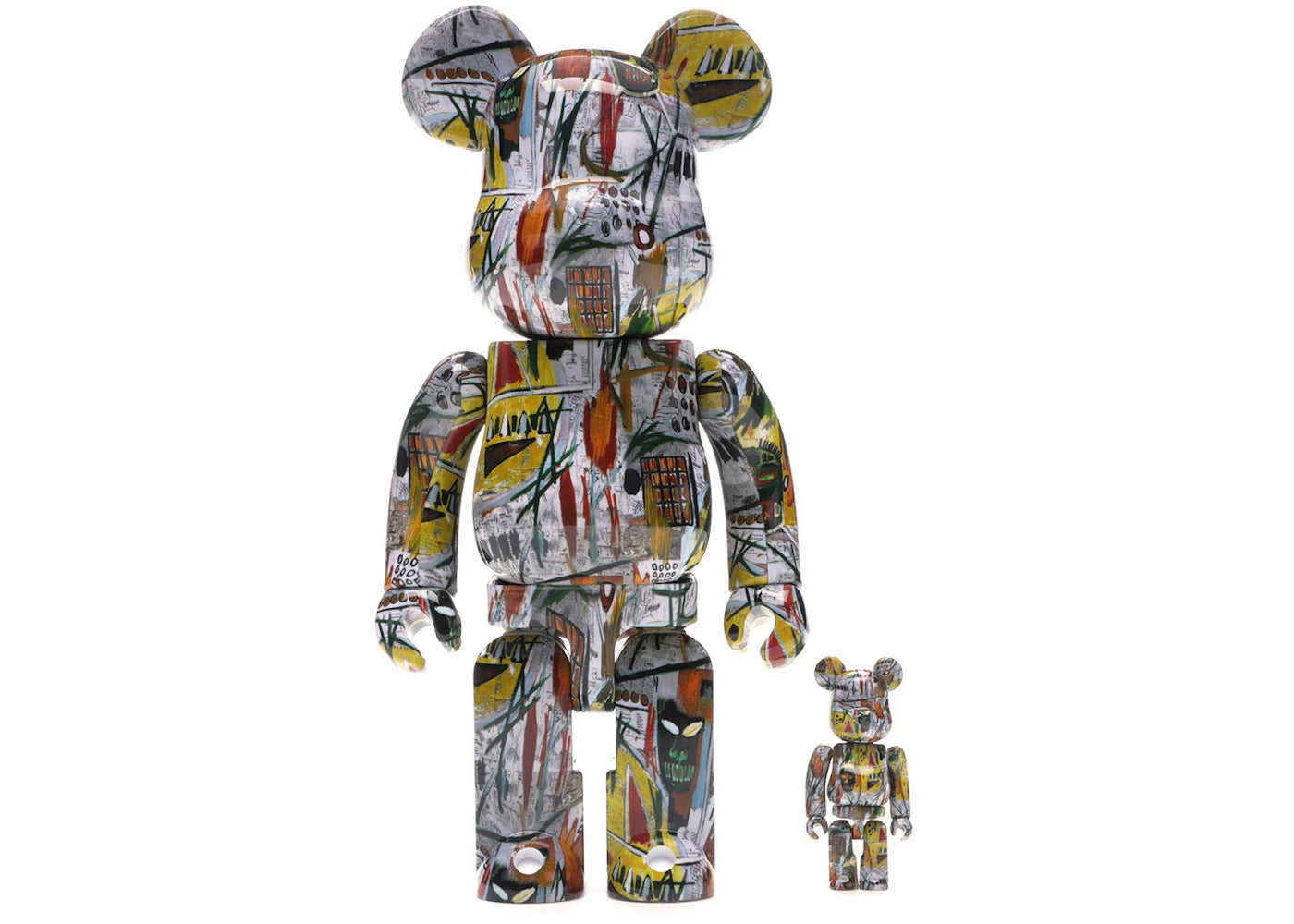 Bearbrick Jean-Michel Basquiat 100% & 400% Set Multi