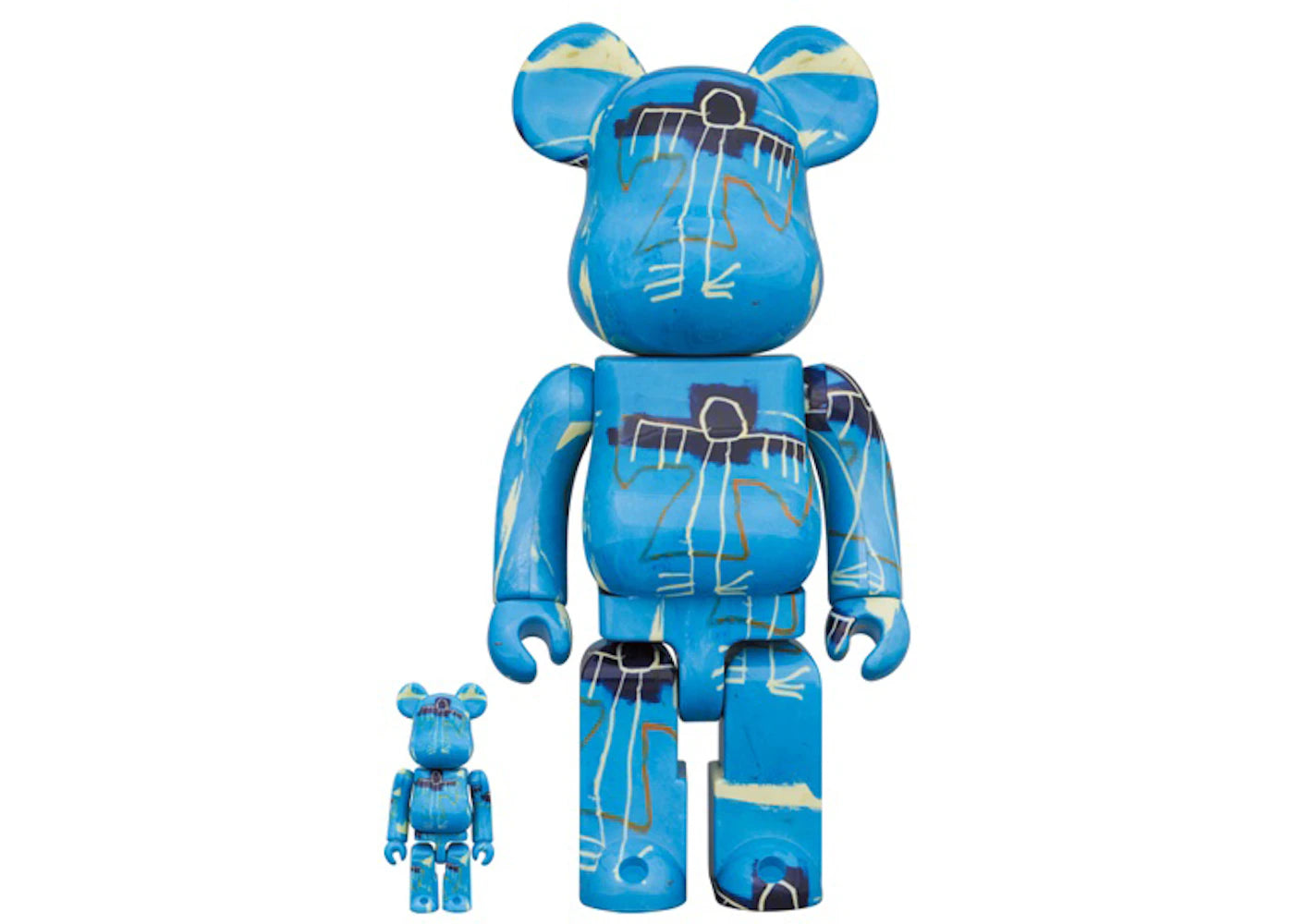 Bearbrick Jean-Michel Basquiat #9 100% & 400% Set