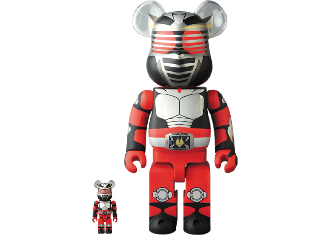 Bearbrick Kamen Rider Ryuki 100% & 400%