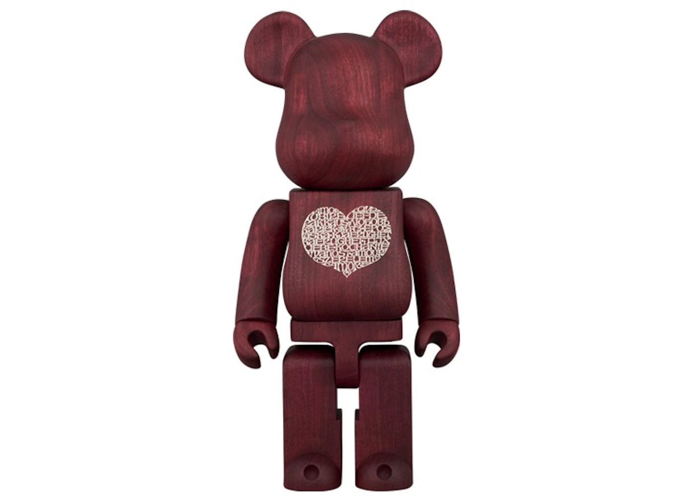 Bearbrick Karimoku Alexander Girard International Love Heart 400%