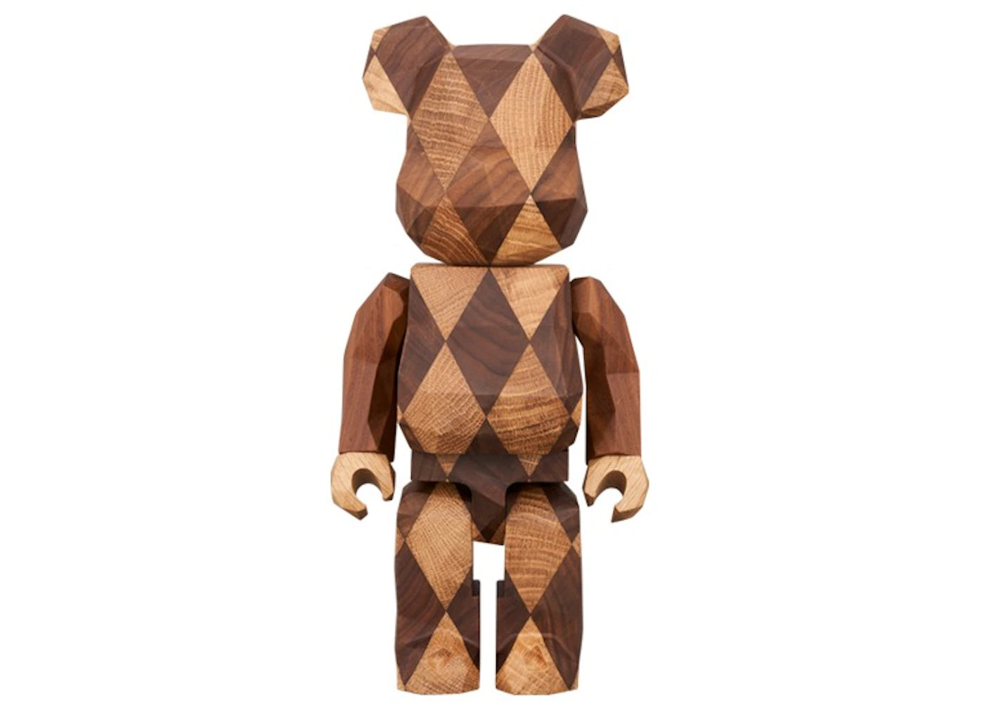 Bearbrick Karimoku Fragmentdesign Polygon-Lattice Pattern 400%