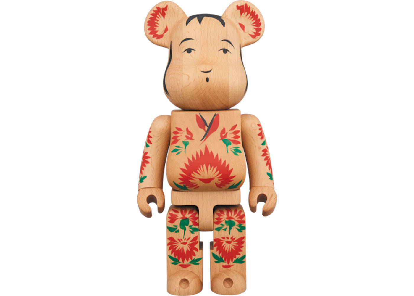 Bearbrick Karimoku Kokebrick 400% Wood