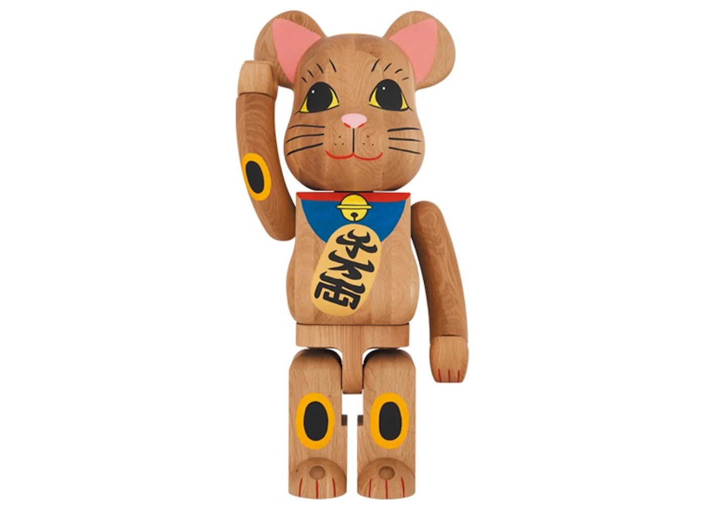 Bearbrick Karimoku Maneki Neko #1 1000% Blue