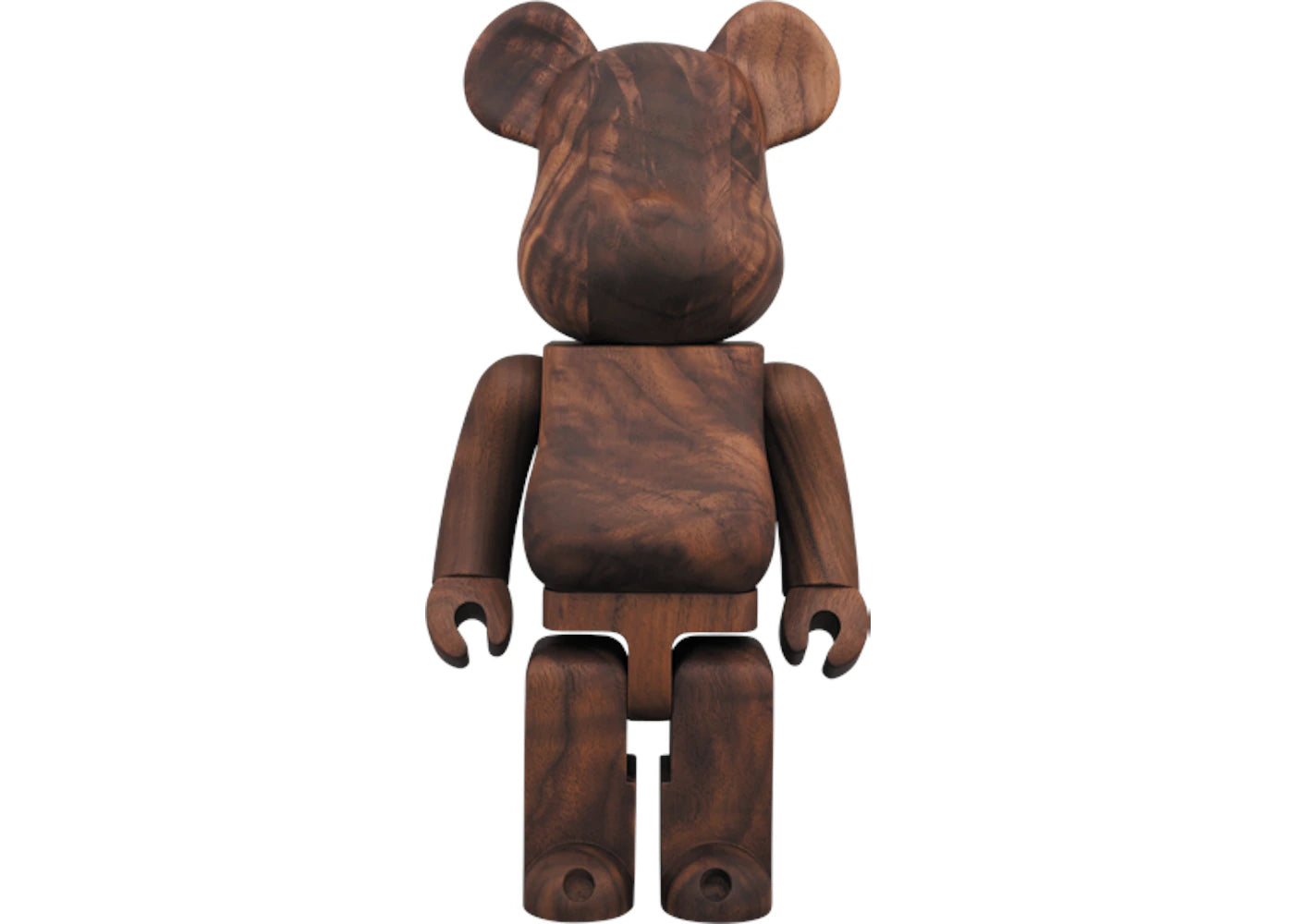 Bearbrick Karimoku Walnut 400% Wood