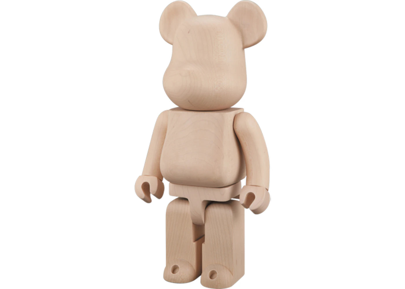 Bearbrick Karimoku White 400% Wood